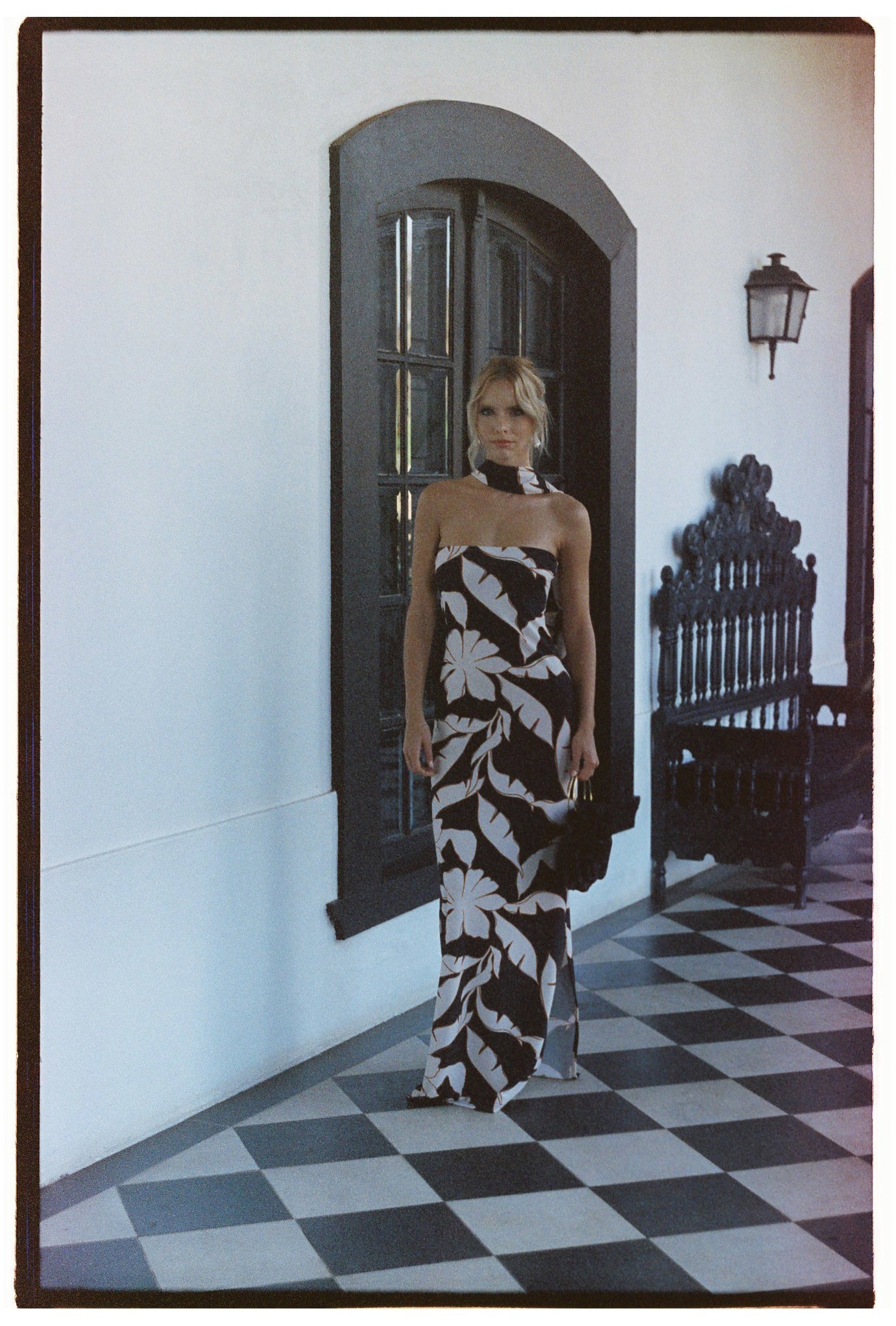Vestido Carlota Tropical Blue