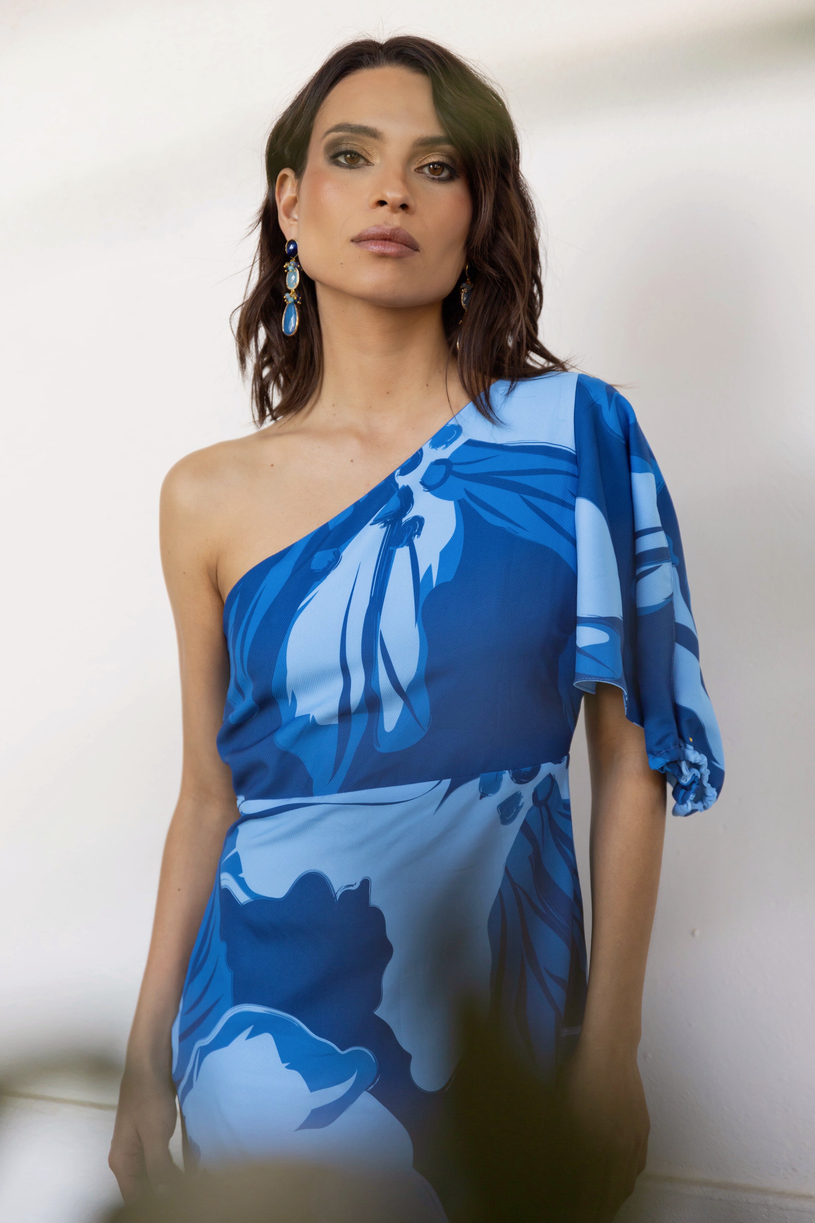 Vestido Siara Azul Print - Edición Limitada