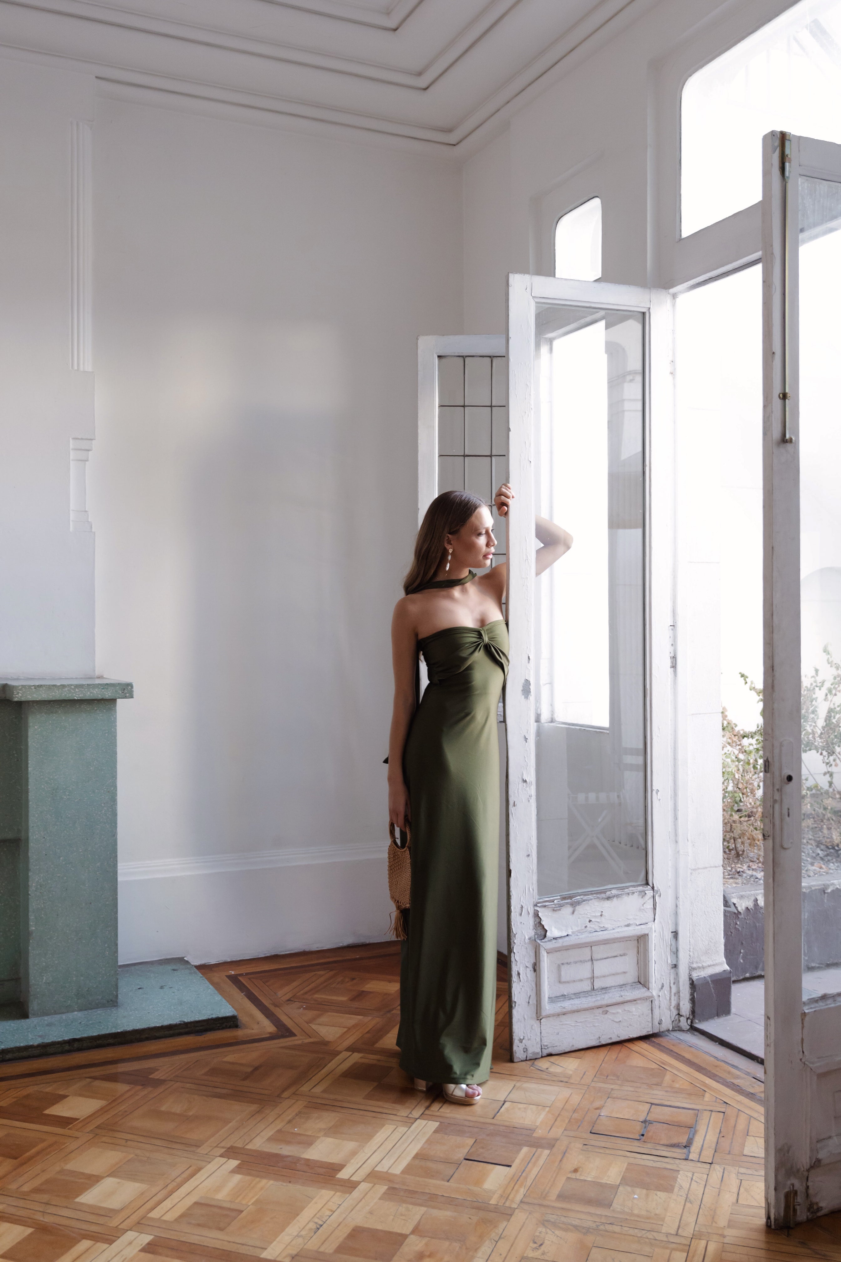 Vestido Candela Oliva