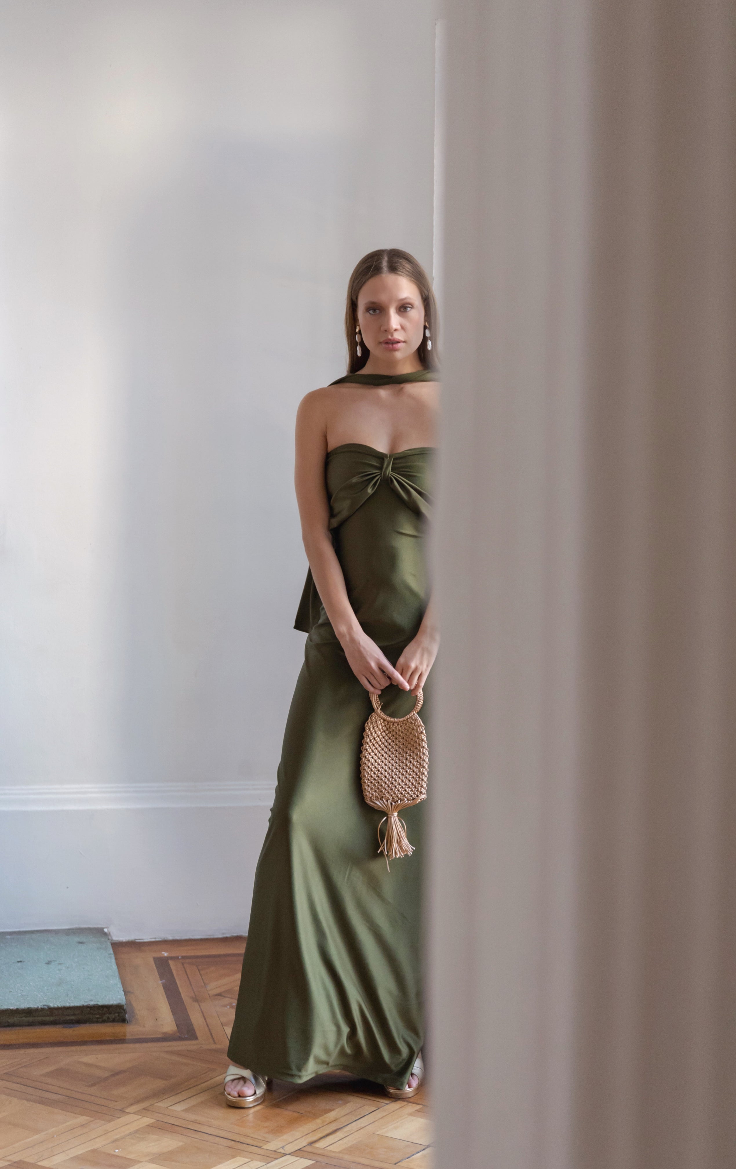 Vestido Candela Oliva