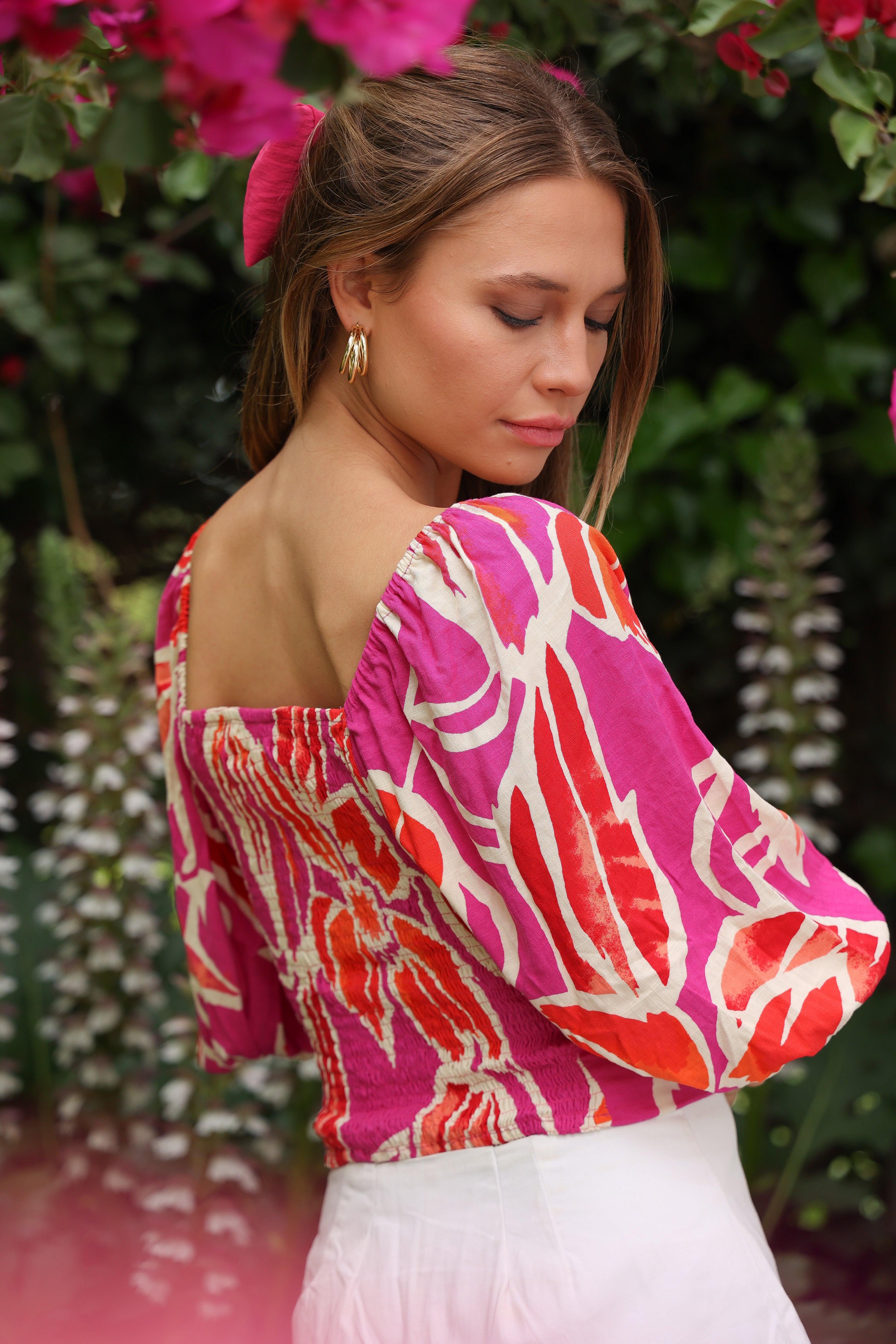 Cinta Cali fucsia