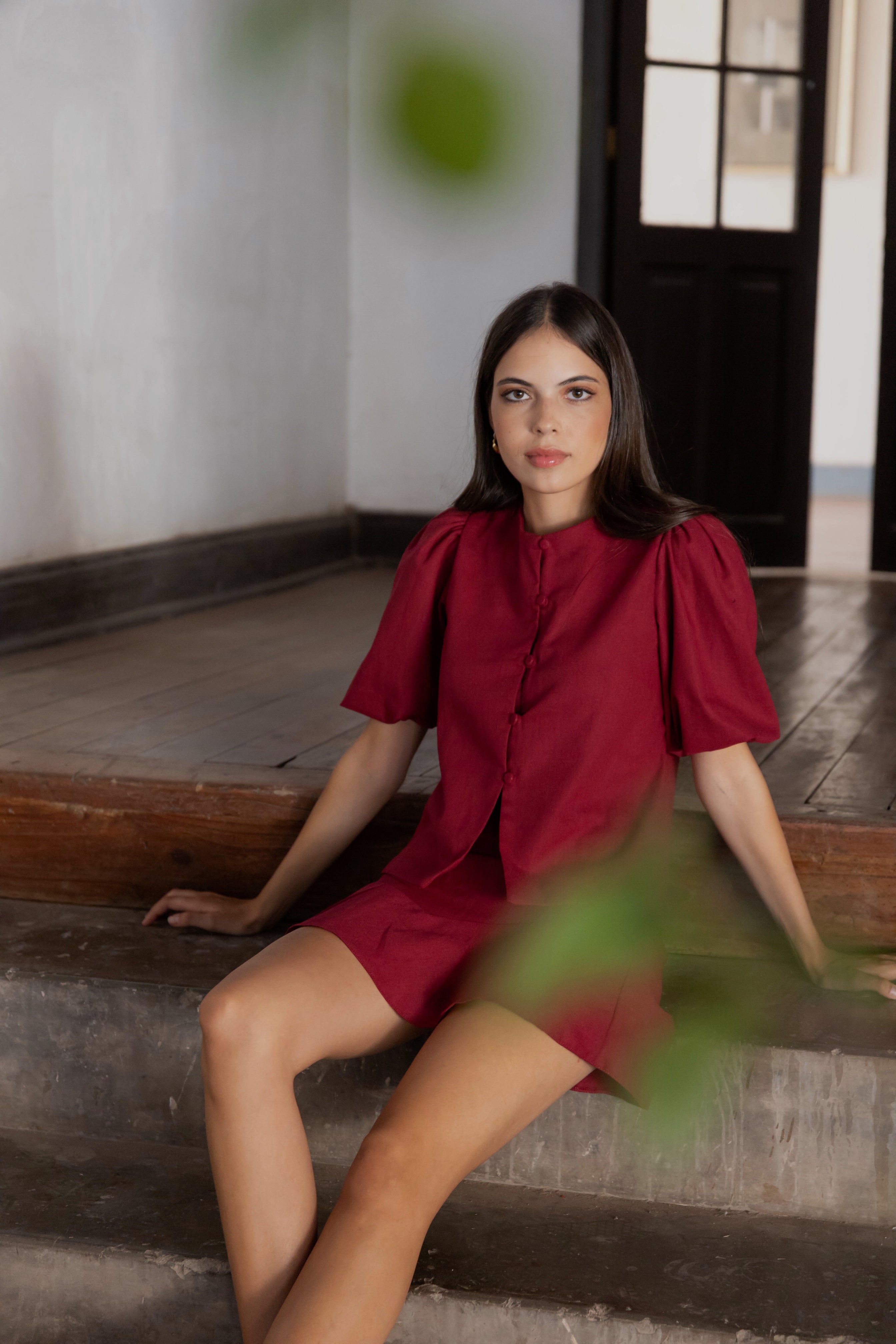 Falda Gio Burdeo- VENTA FINAL
