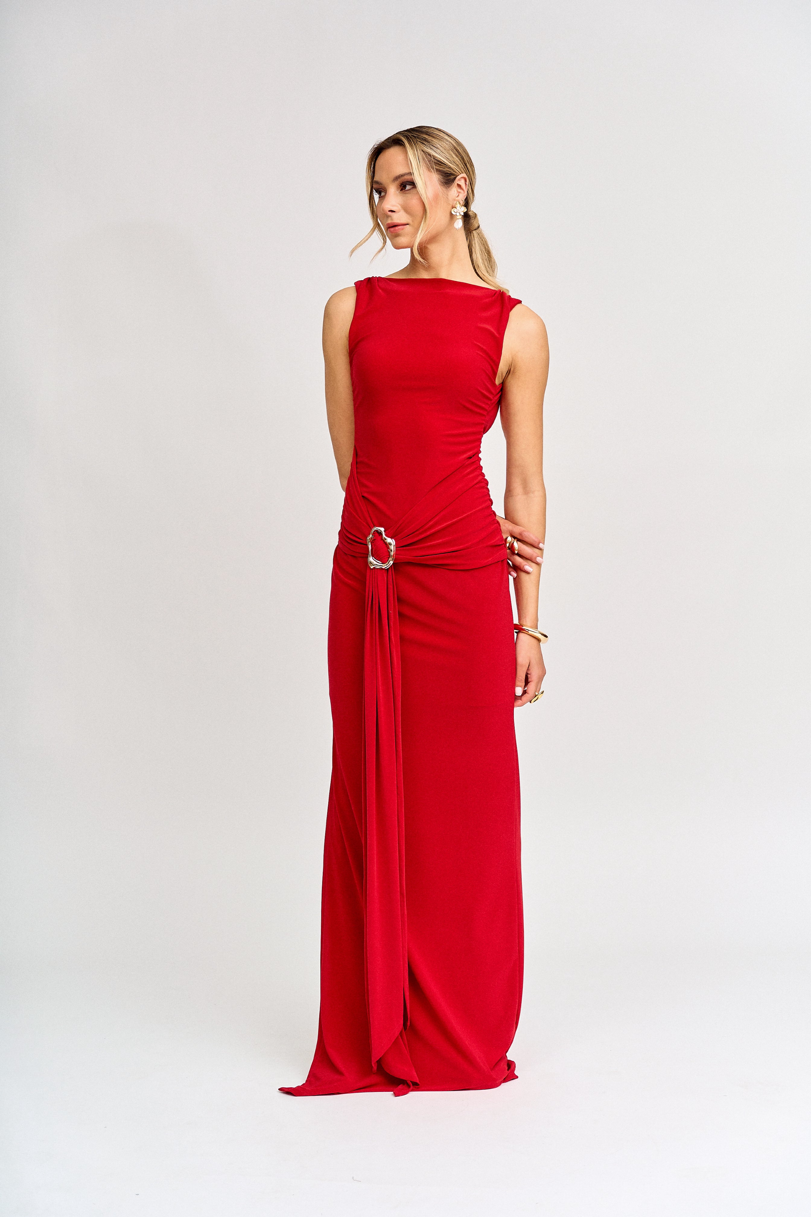 Vestido Lía Rojo