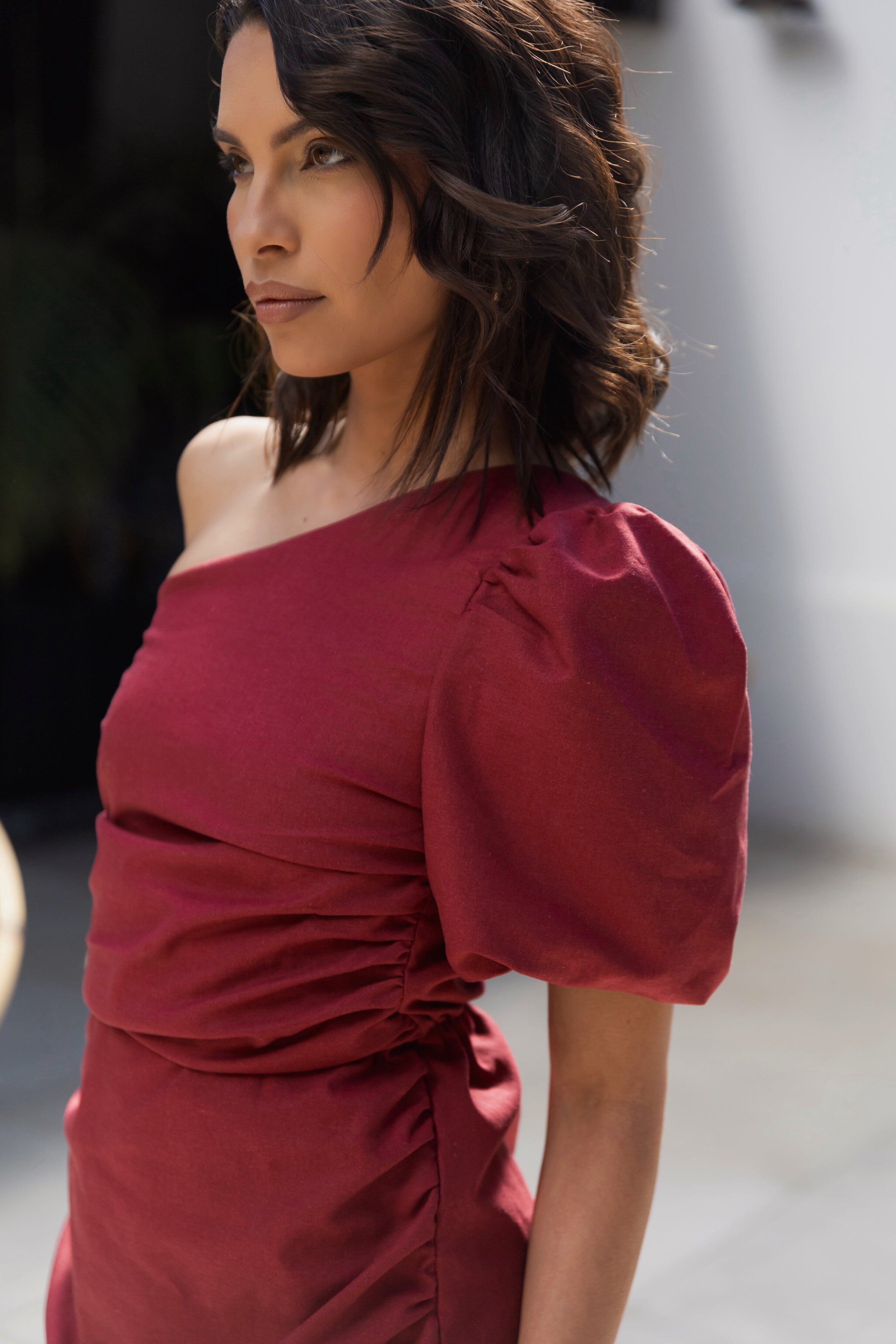 Vestido Alyssa Frambuesa