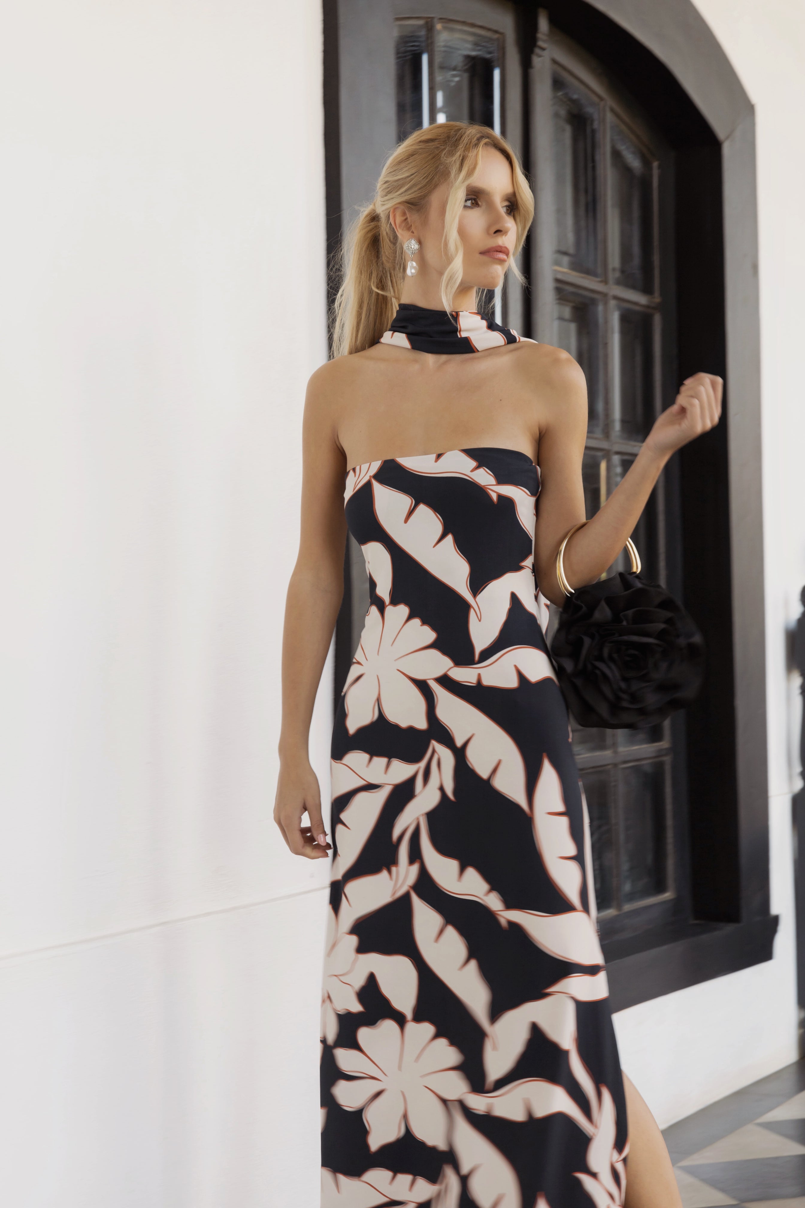 Vestido Carlota Tropical Blue