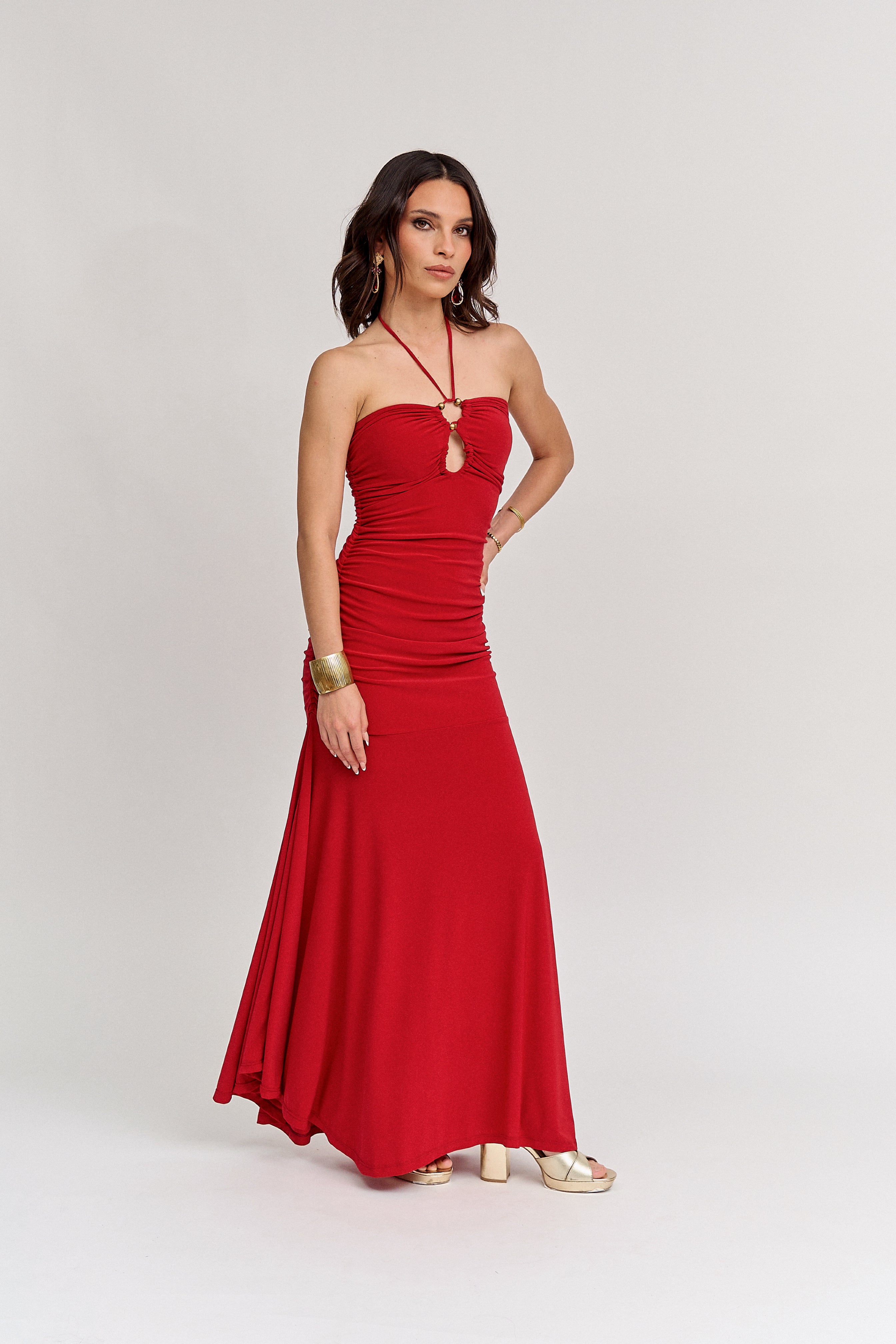 Vestido Noemí Rojo