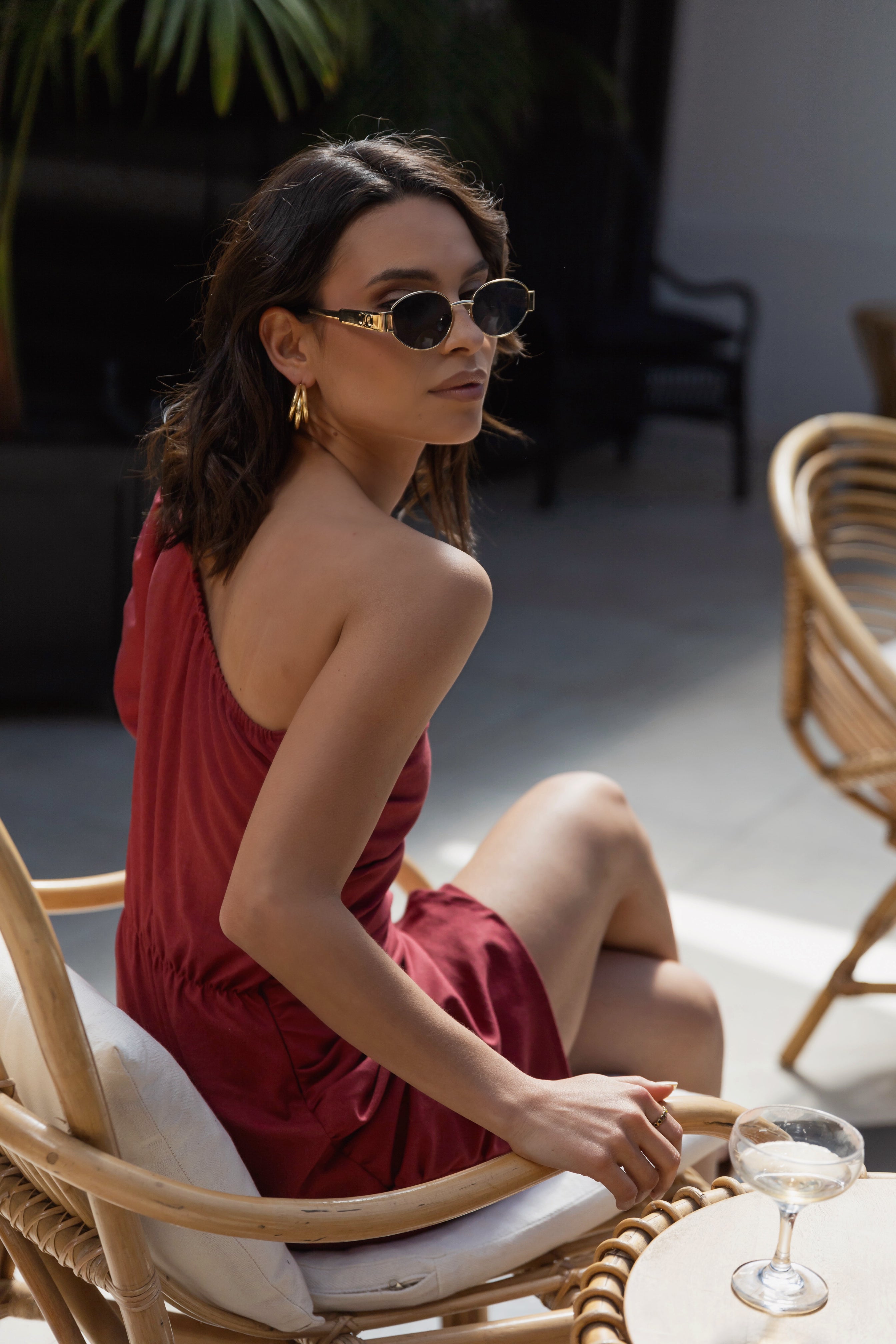 Vestido Alyssa Frambuesa