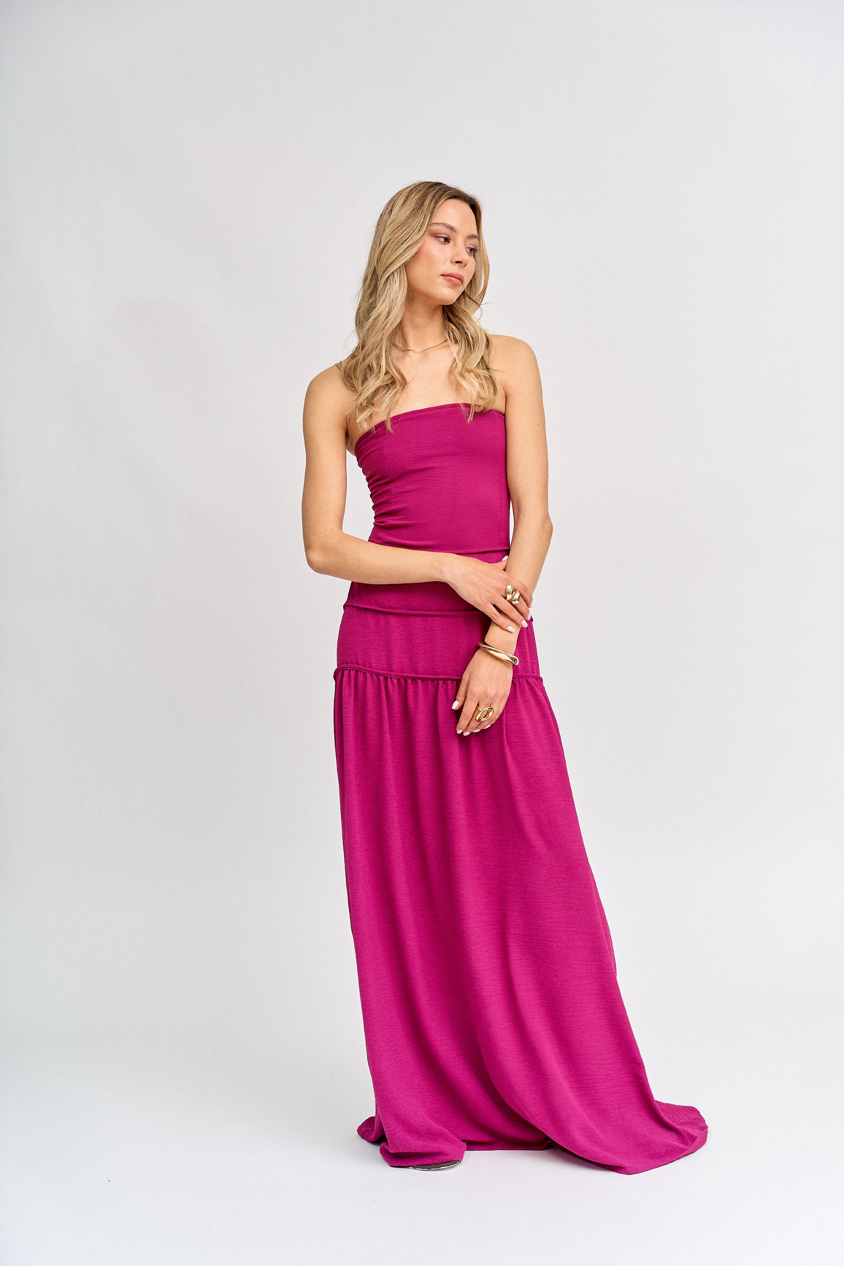 Vestido Clara Magenta