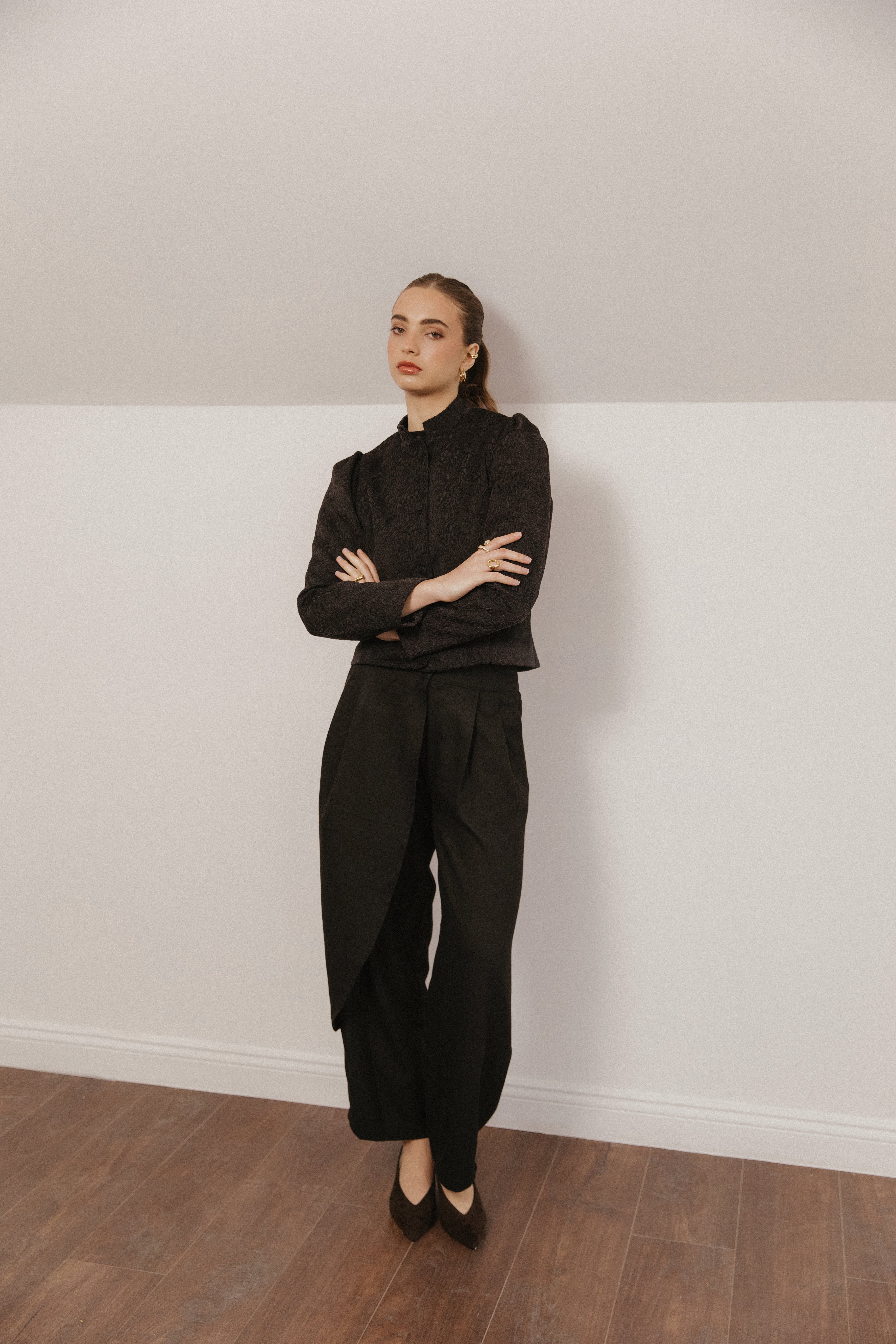 Chaqueta Elegante Allure Negro