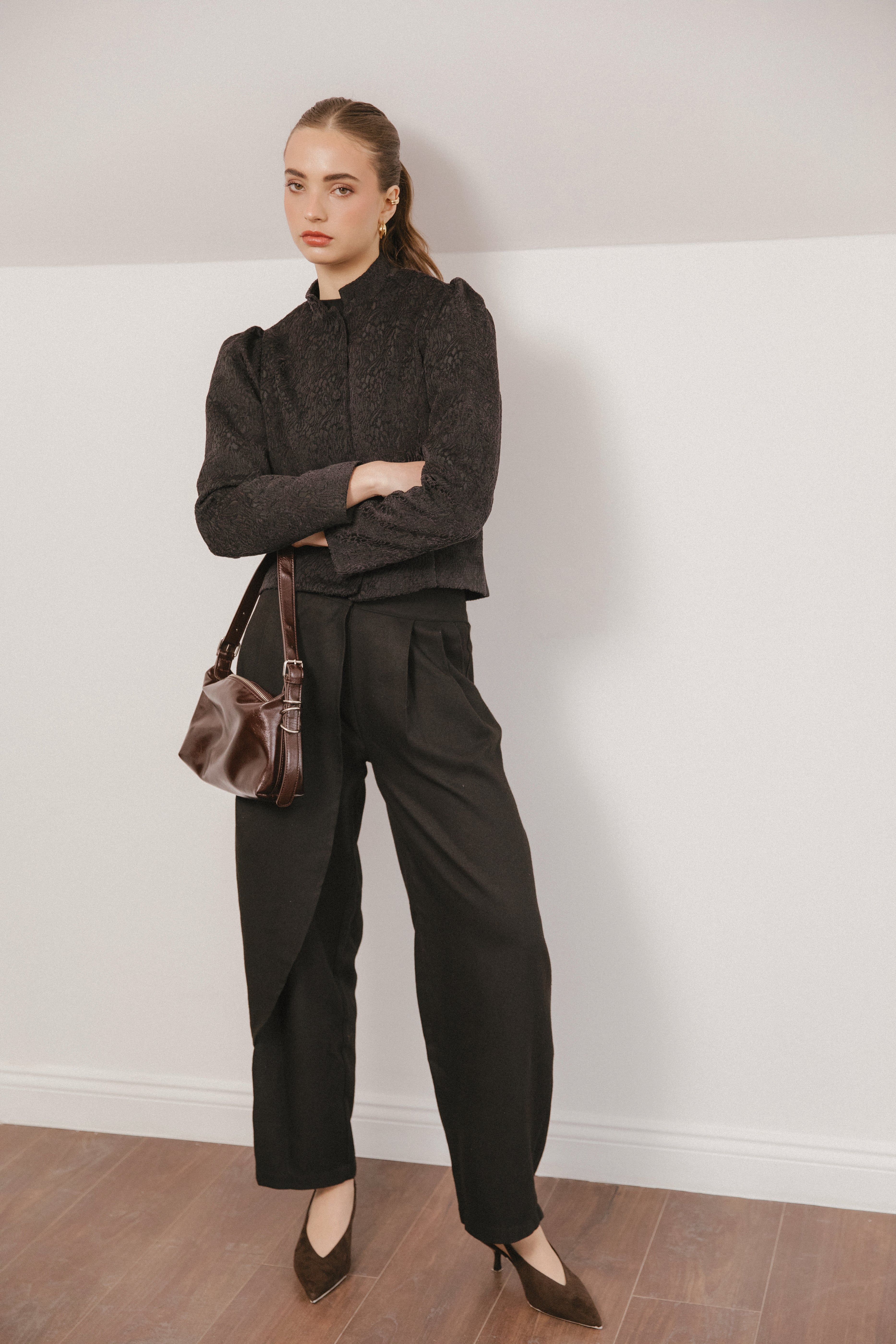 Chaqueta Elegante Allure Negro