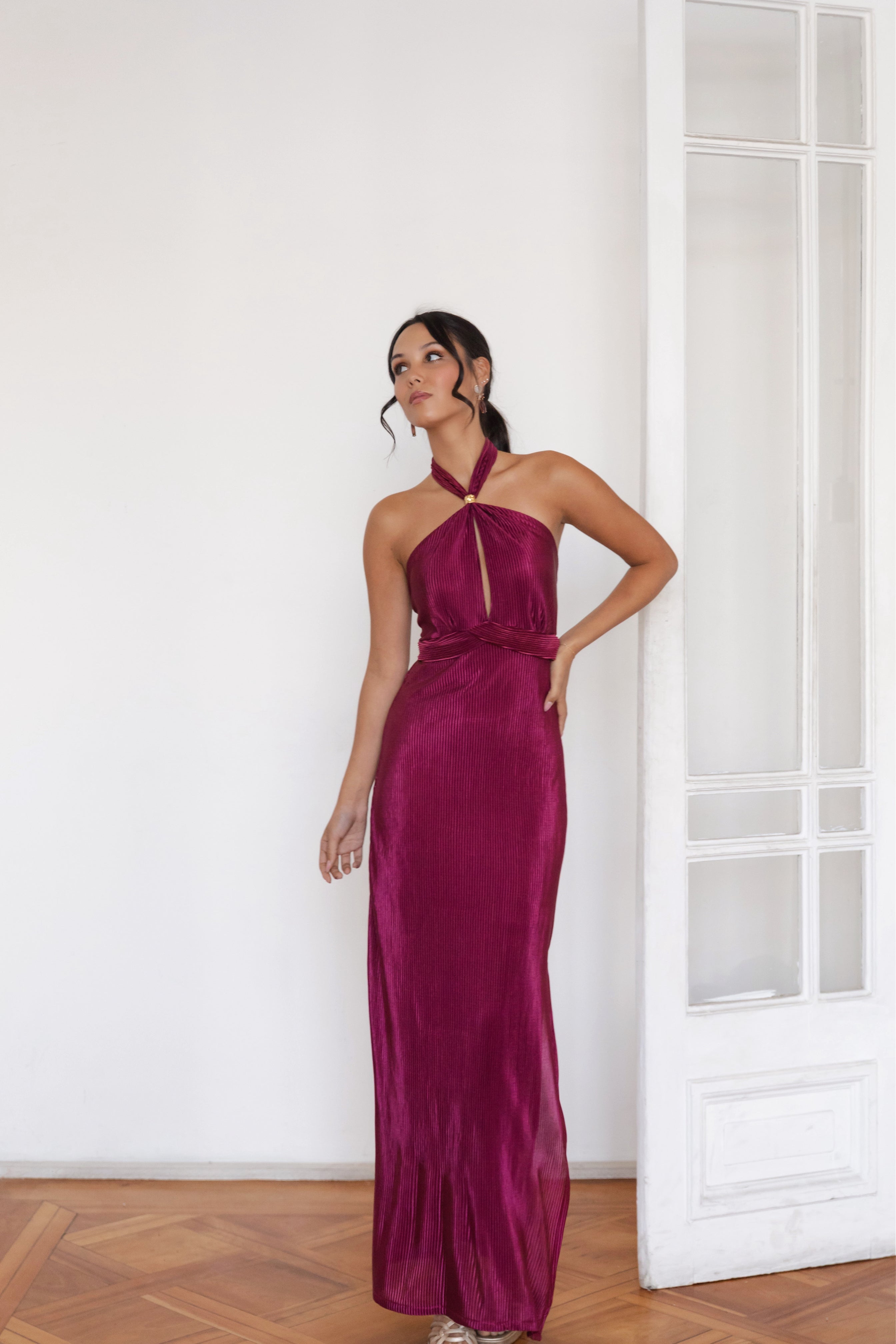 Vestido Esmeralda Magenta
