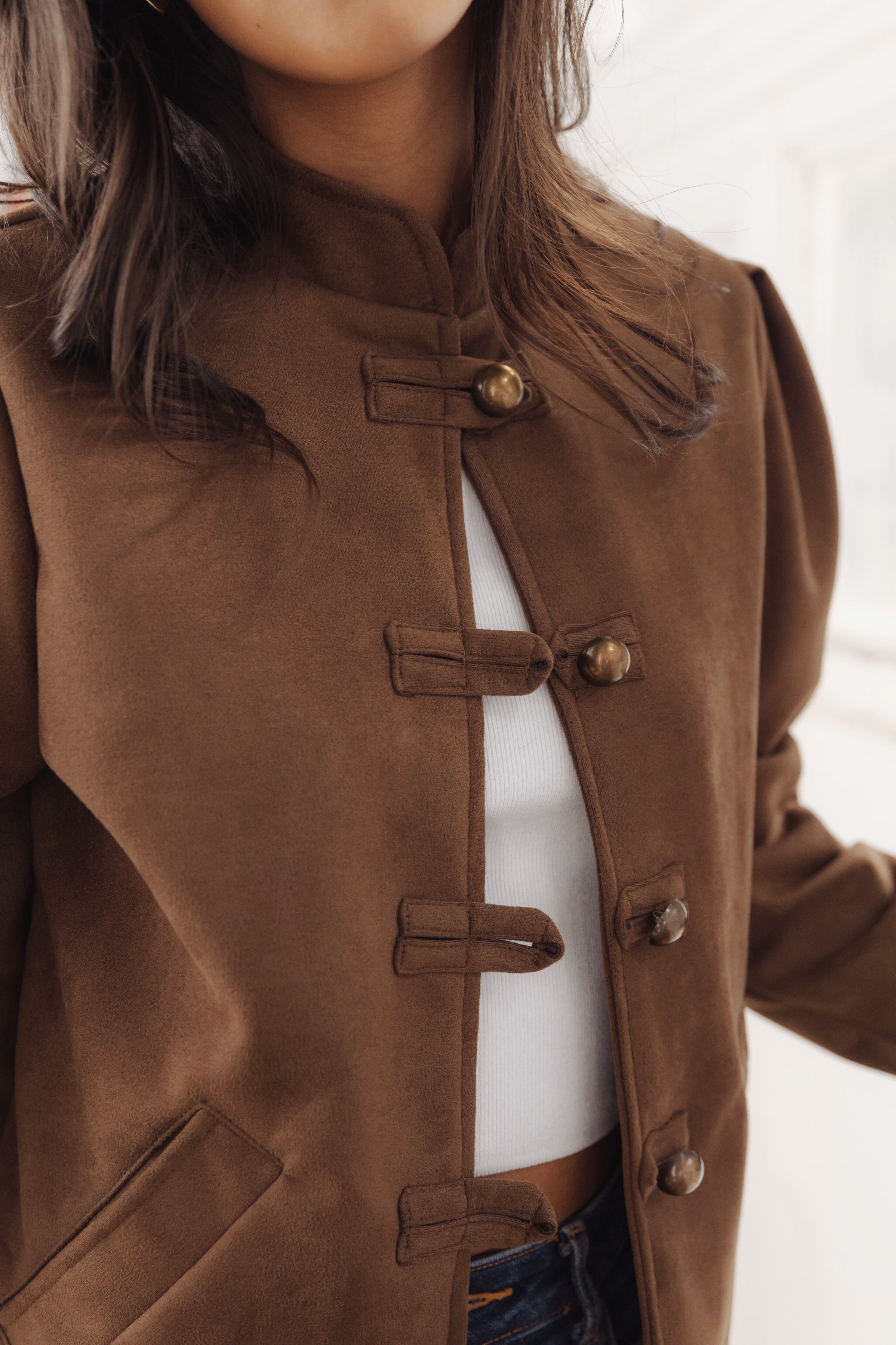 Chaqueta Akane Mocca