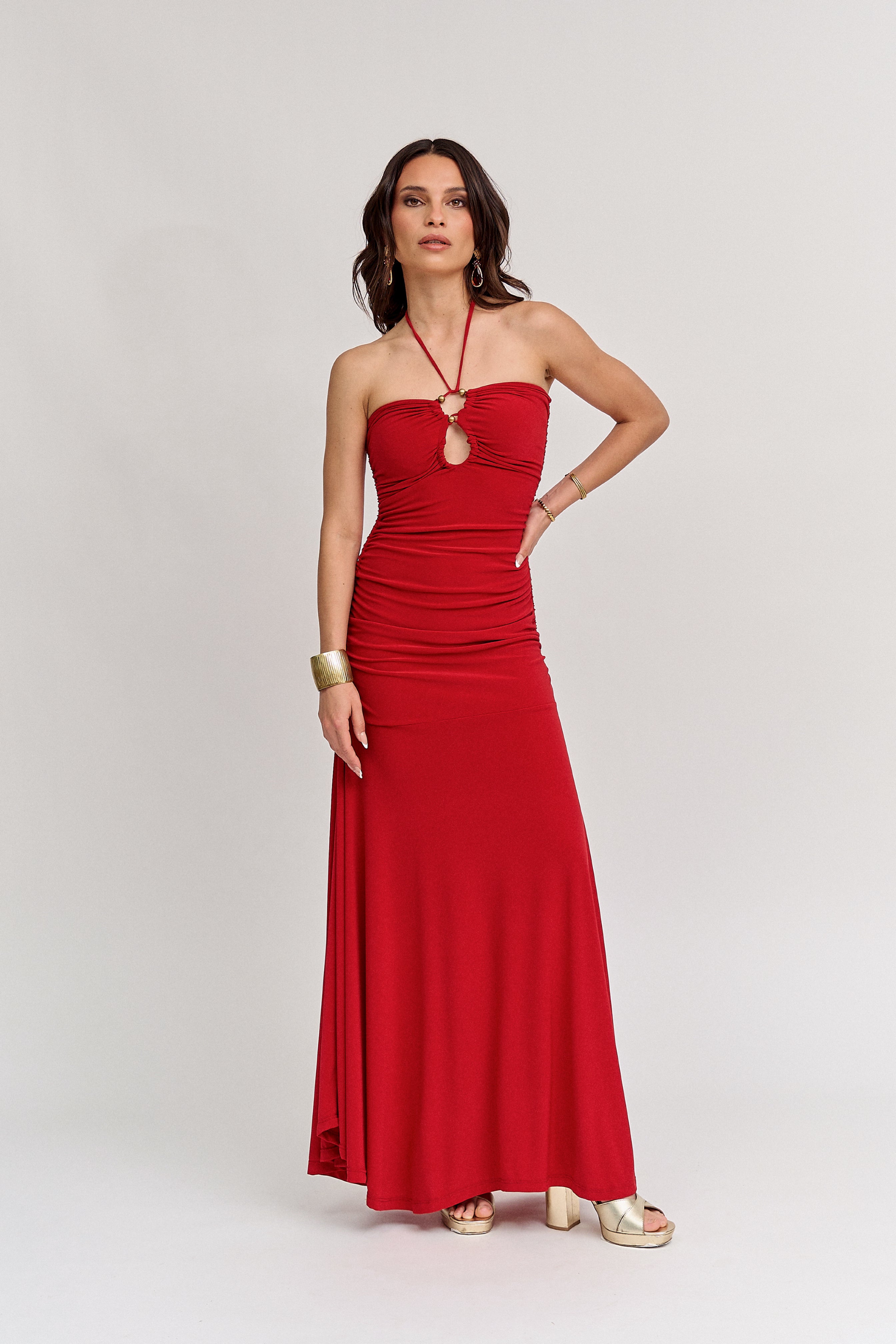 Vestido Noemí Rojo