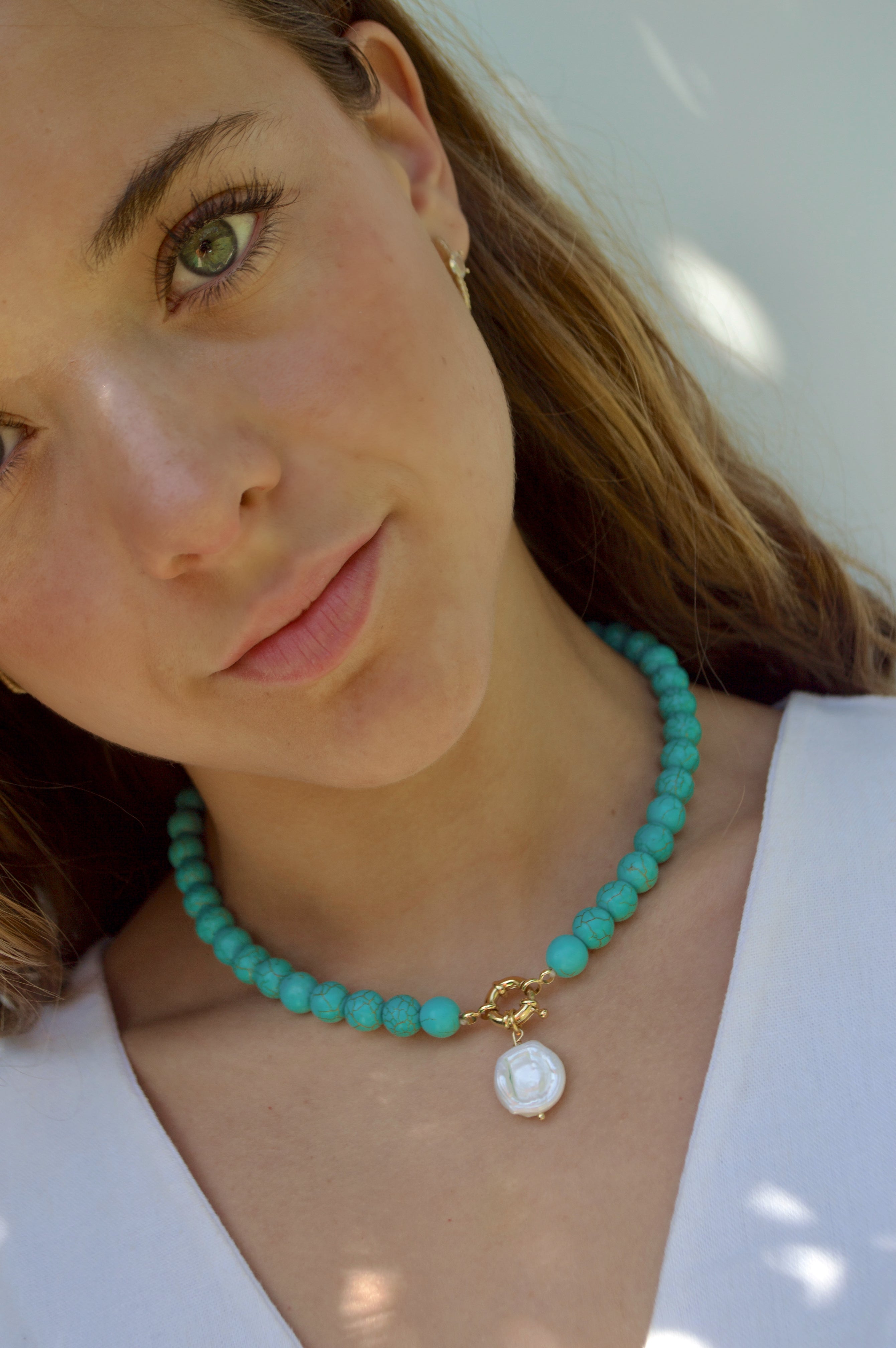 Collar La Perla Celeste