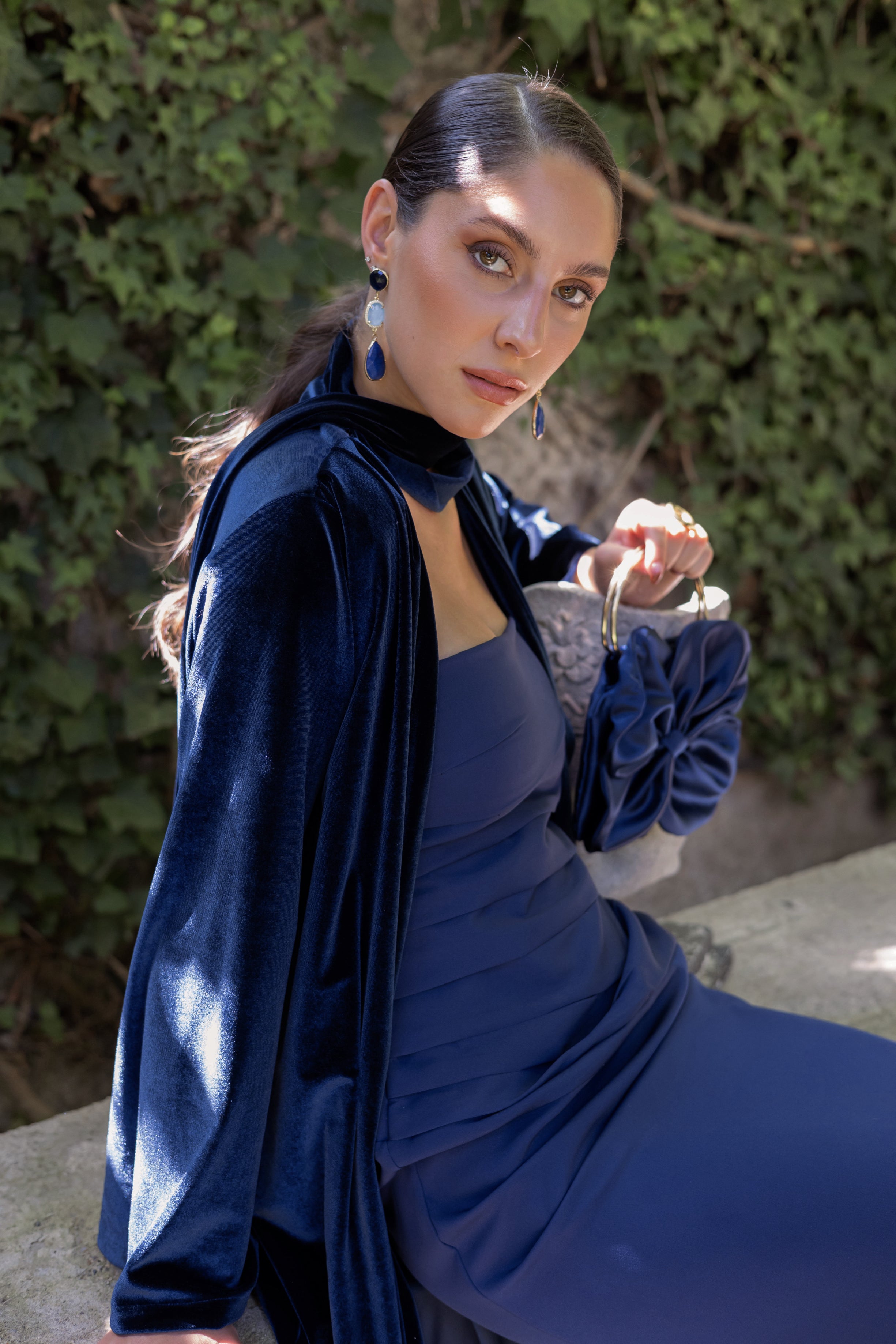 Kimono Maureen Azul Fiesta