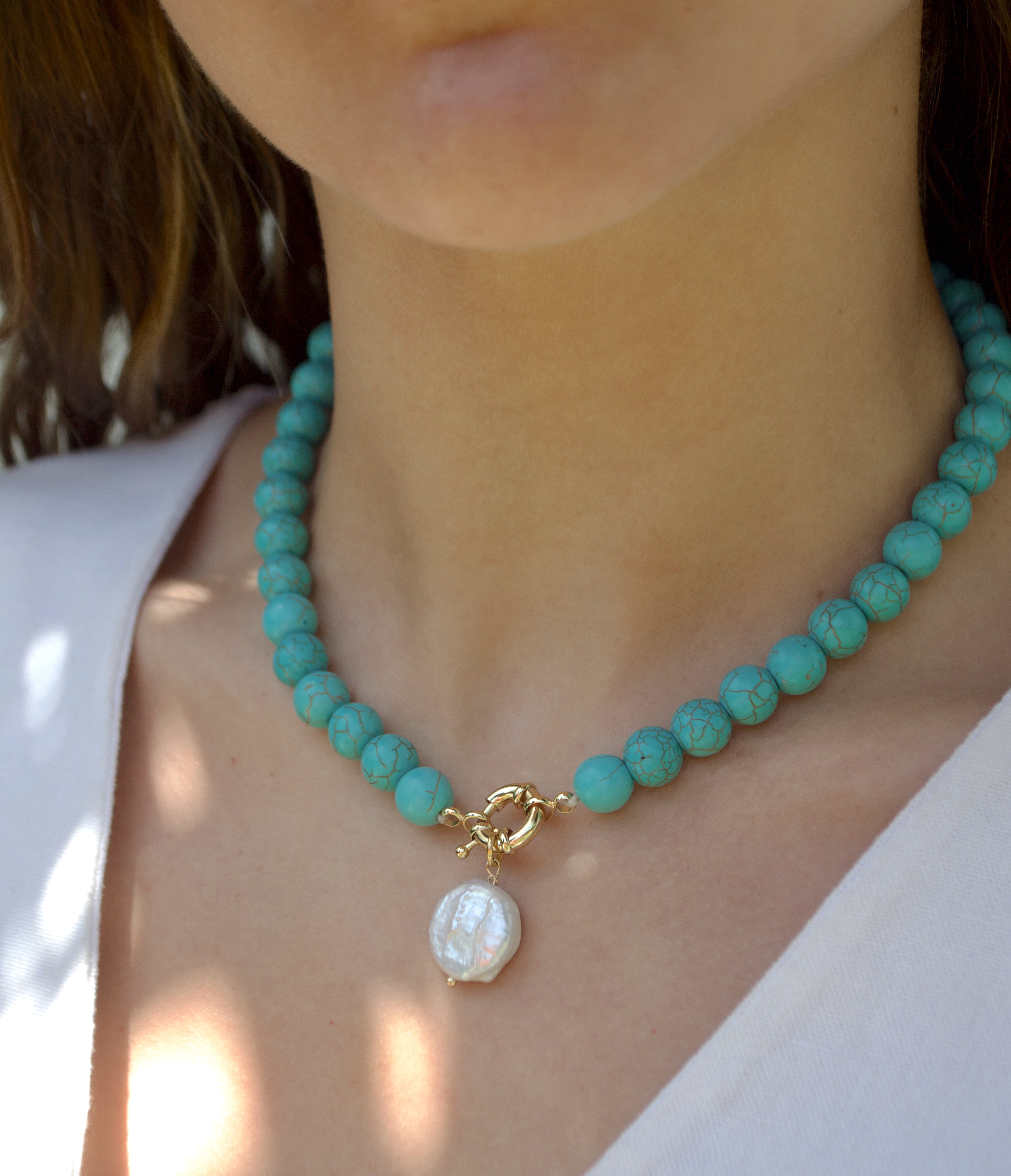 Collar La Perla Celeste
