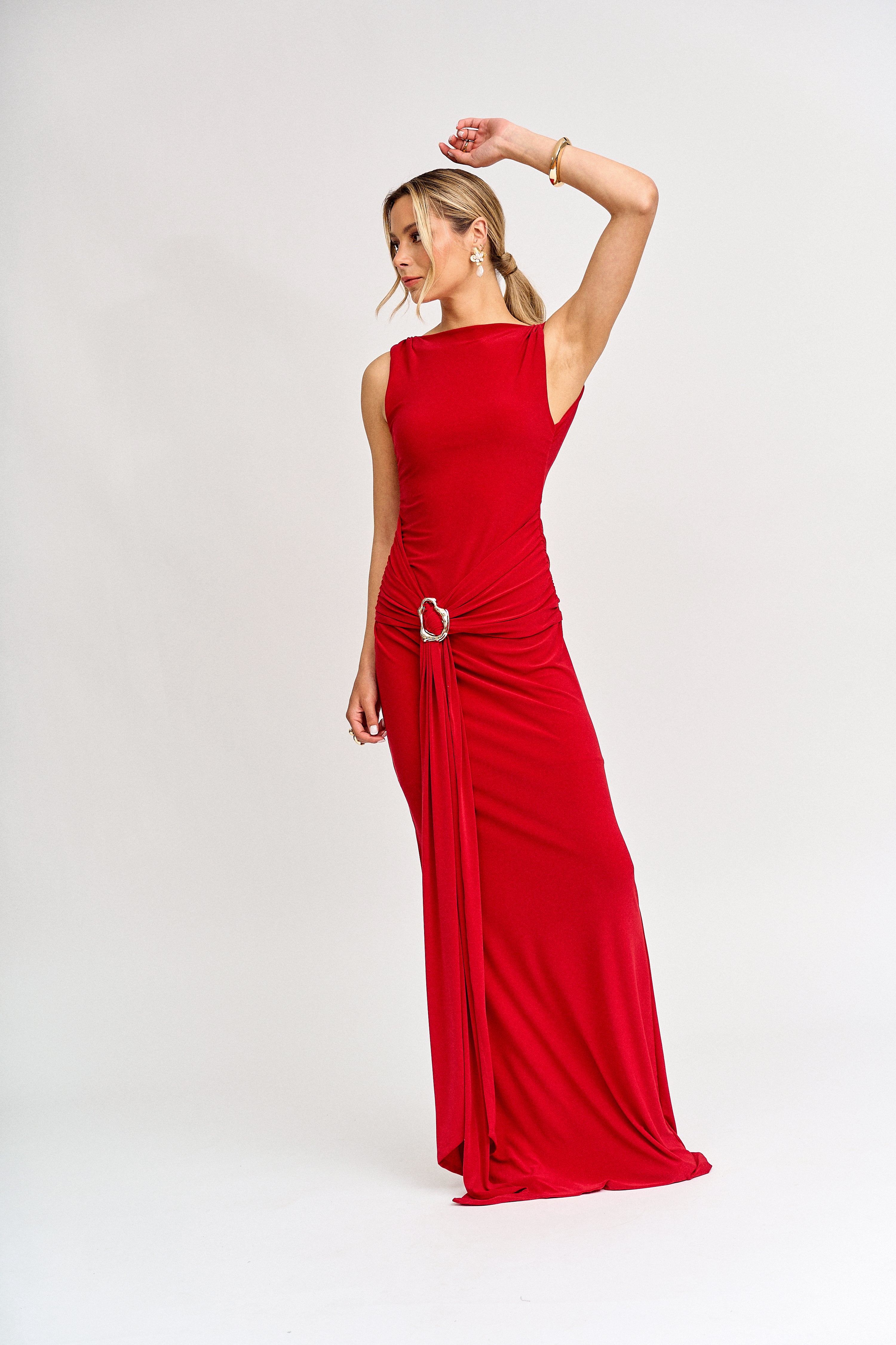 Vestido Lía Rojo