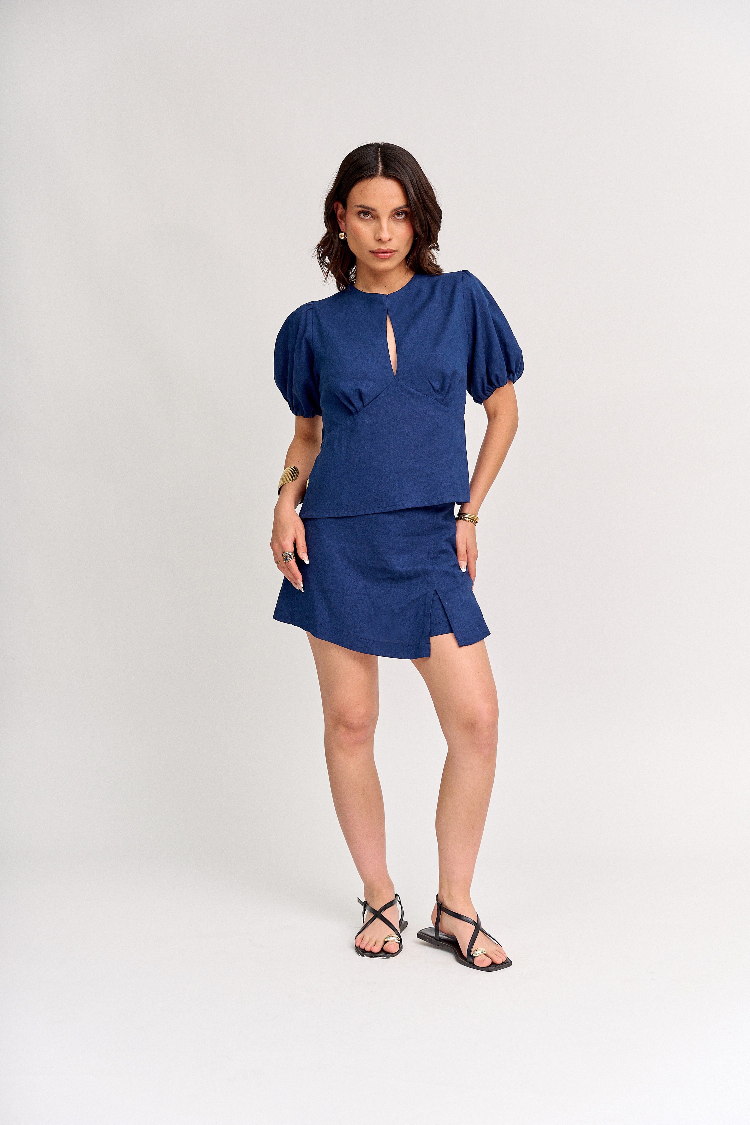 Top Sophia Azul
