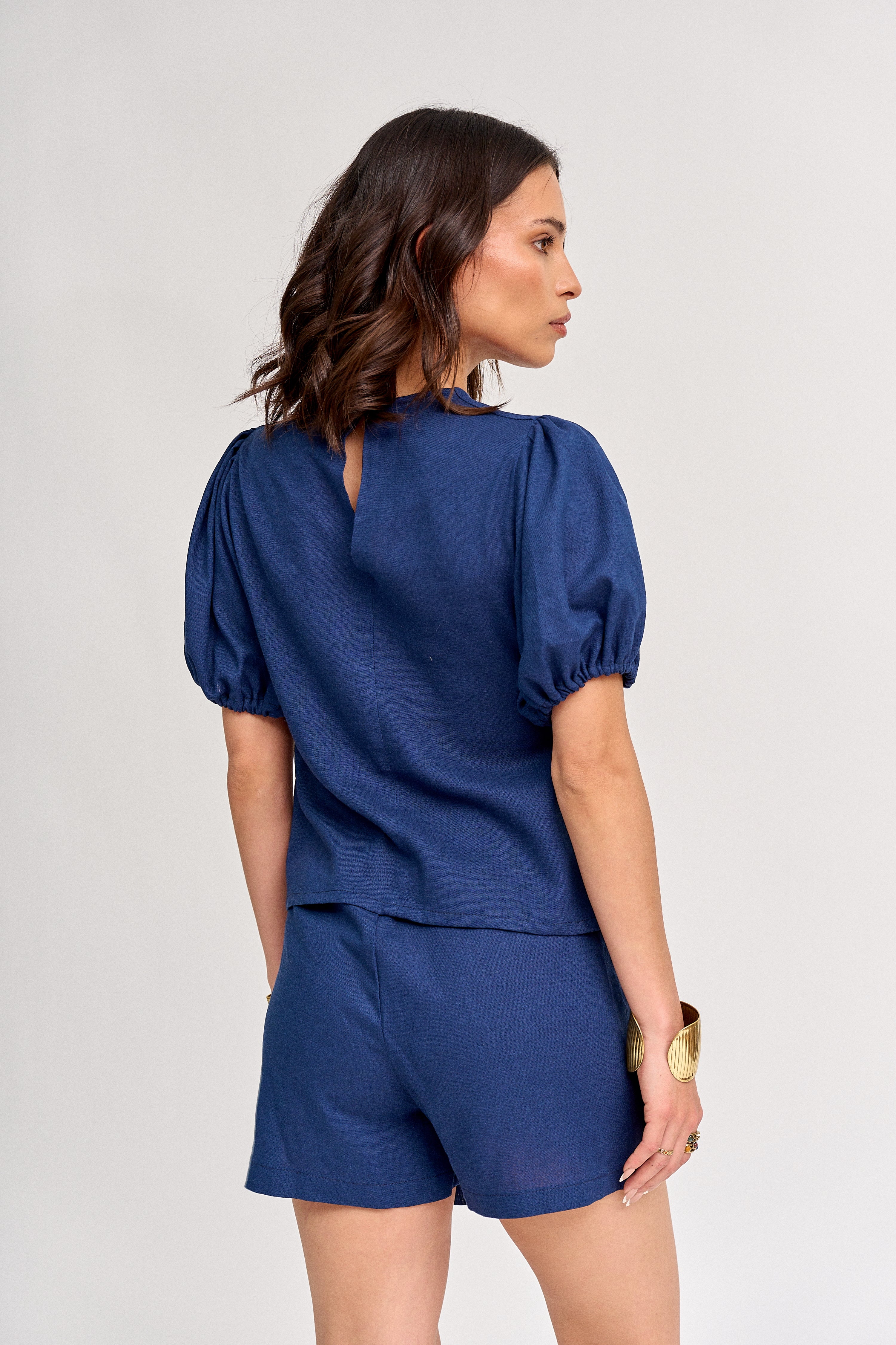 Falda Short Azuki Azul