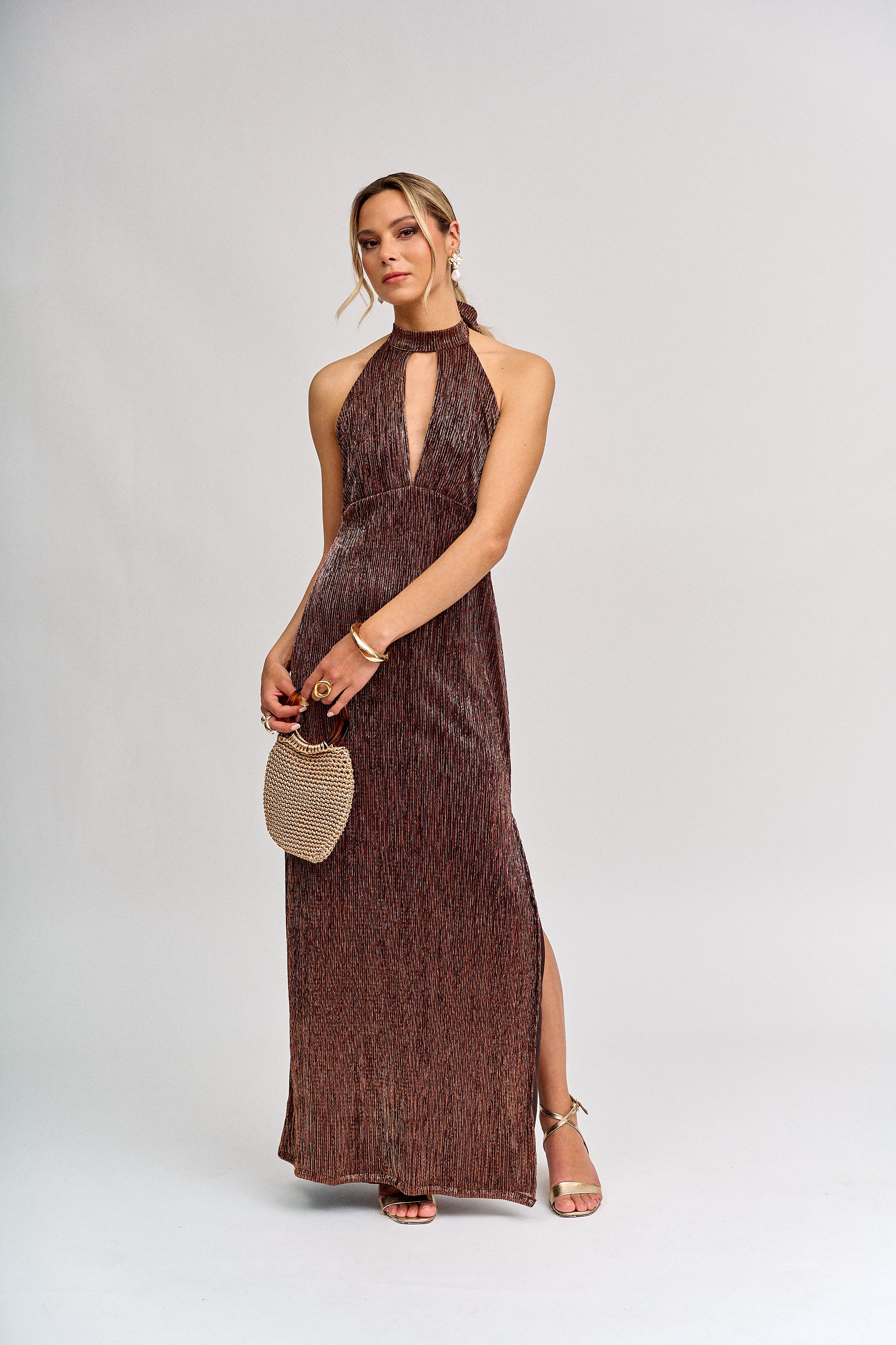 Vestido Elissé Chocolate