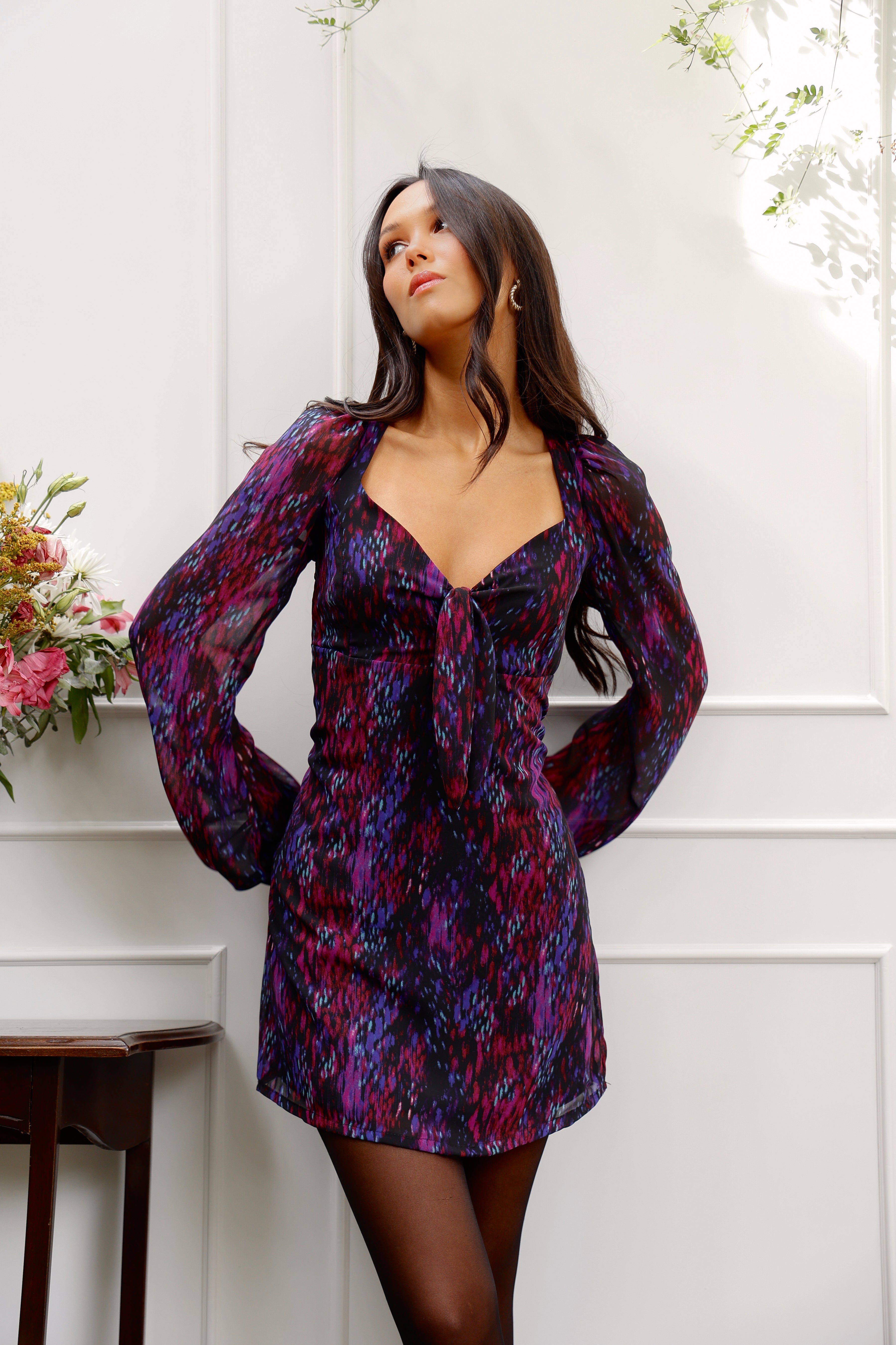 Vestido Ophira Morado