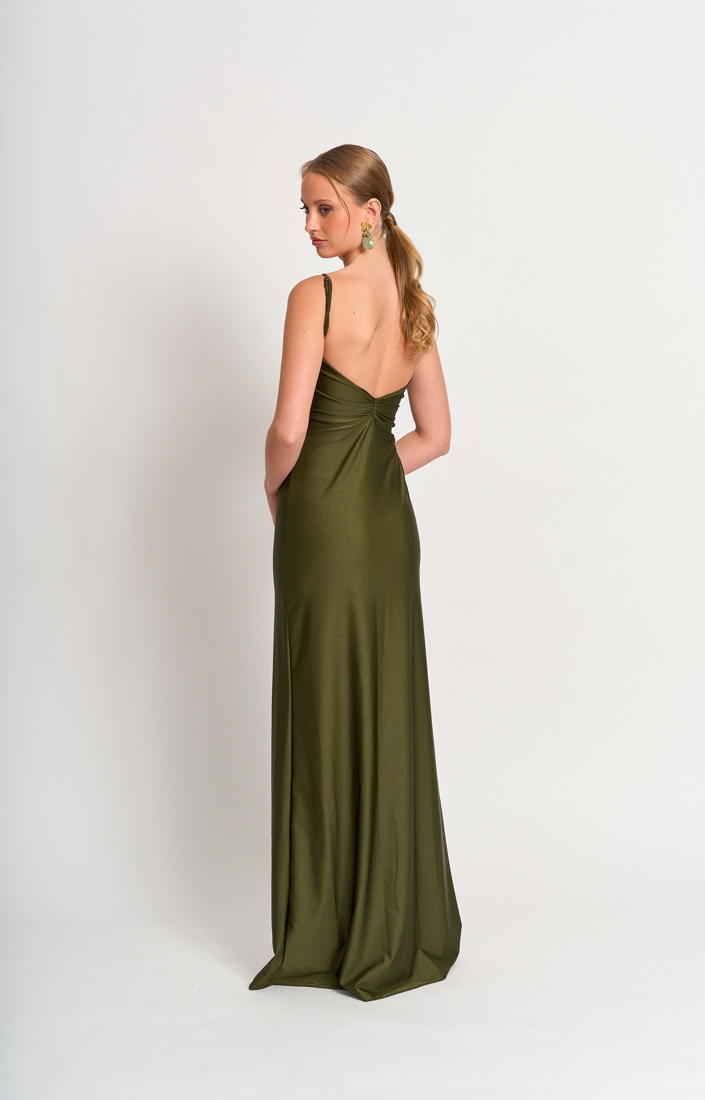 Vestido Fiesta Tribecca Oliva