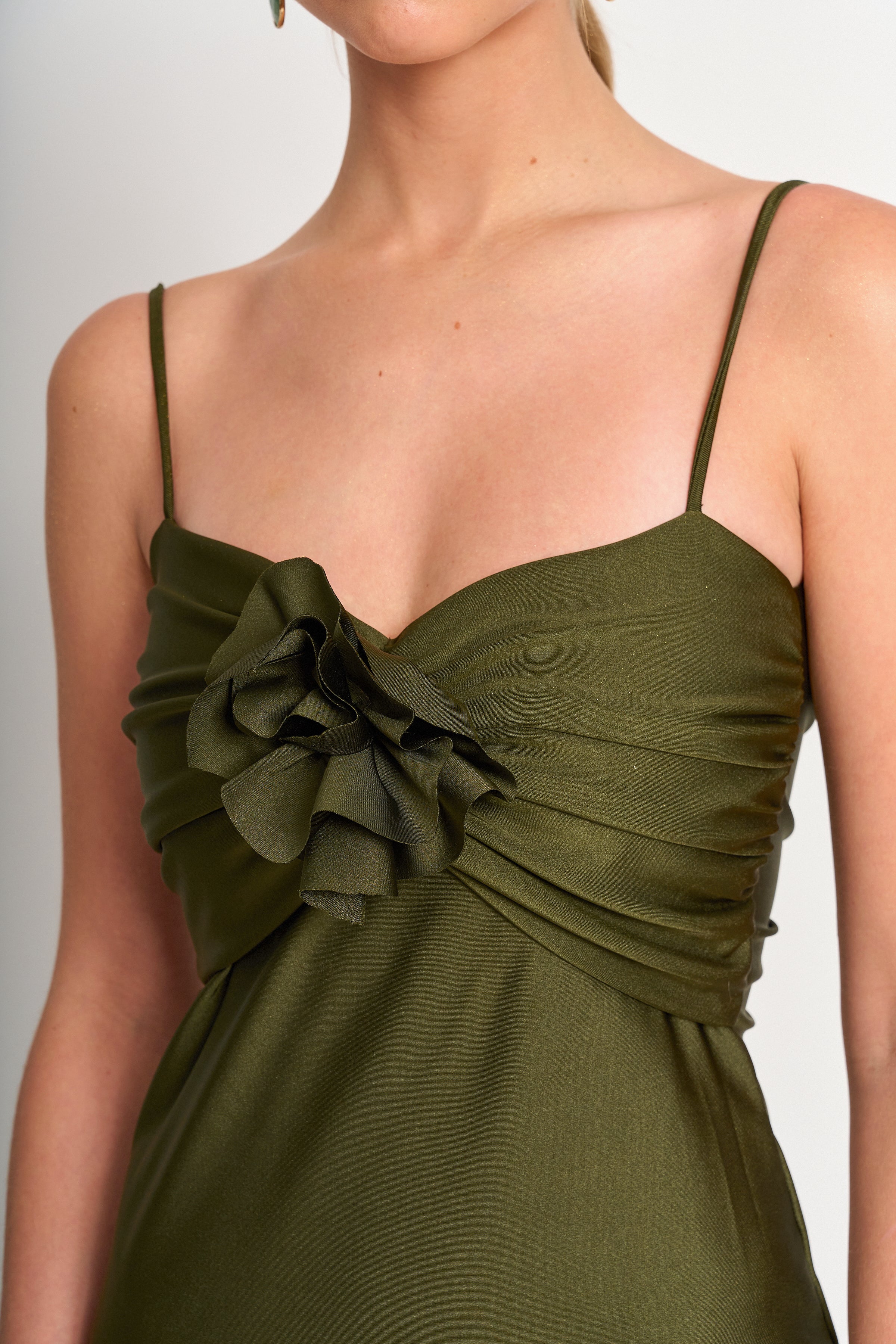 Vestido Fiesta Tribecca Oliva