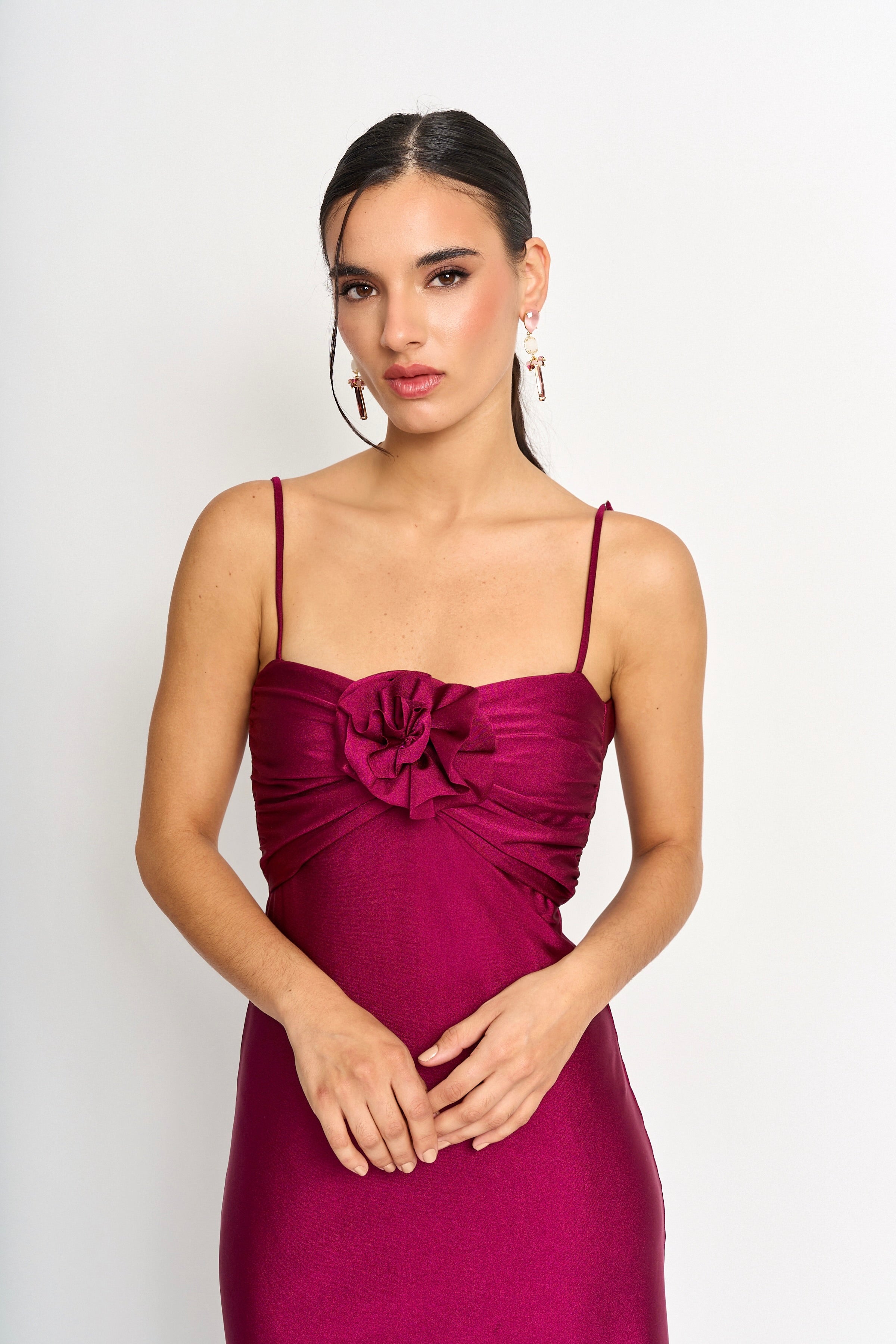 Vestido Fiesta Tribecca Magenta