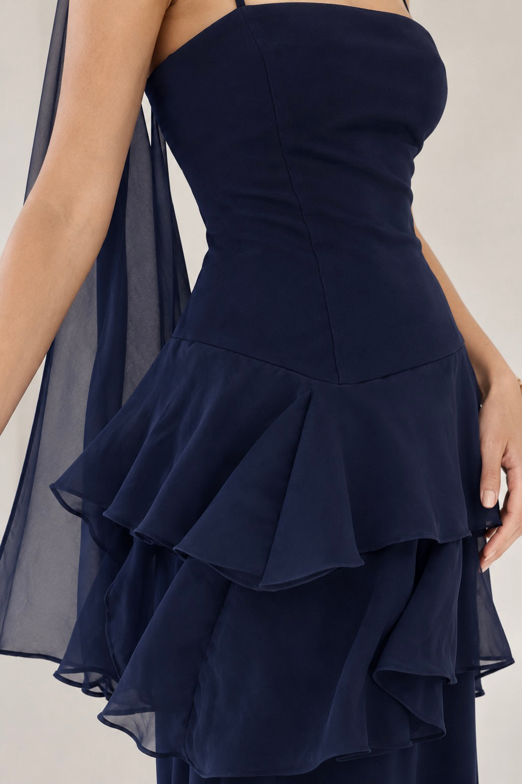 Vestido Fiesta Caetana Azul