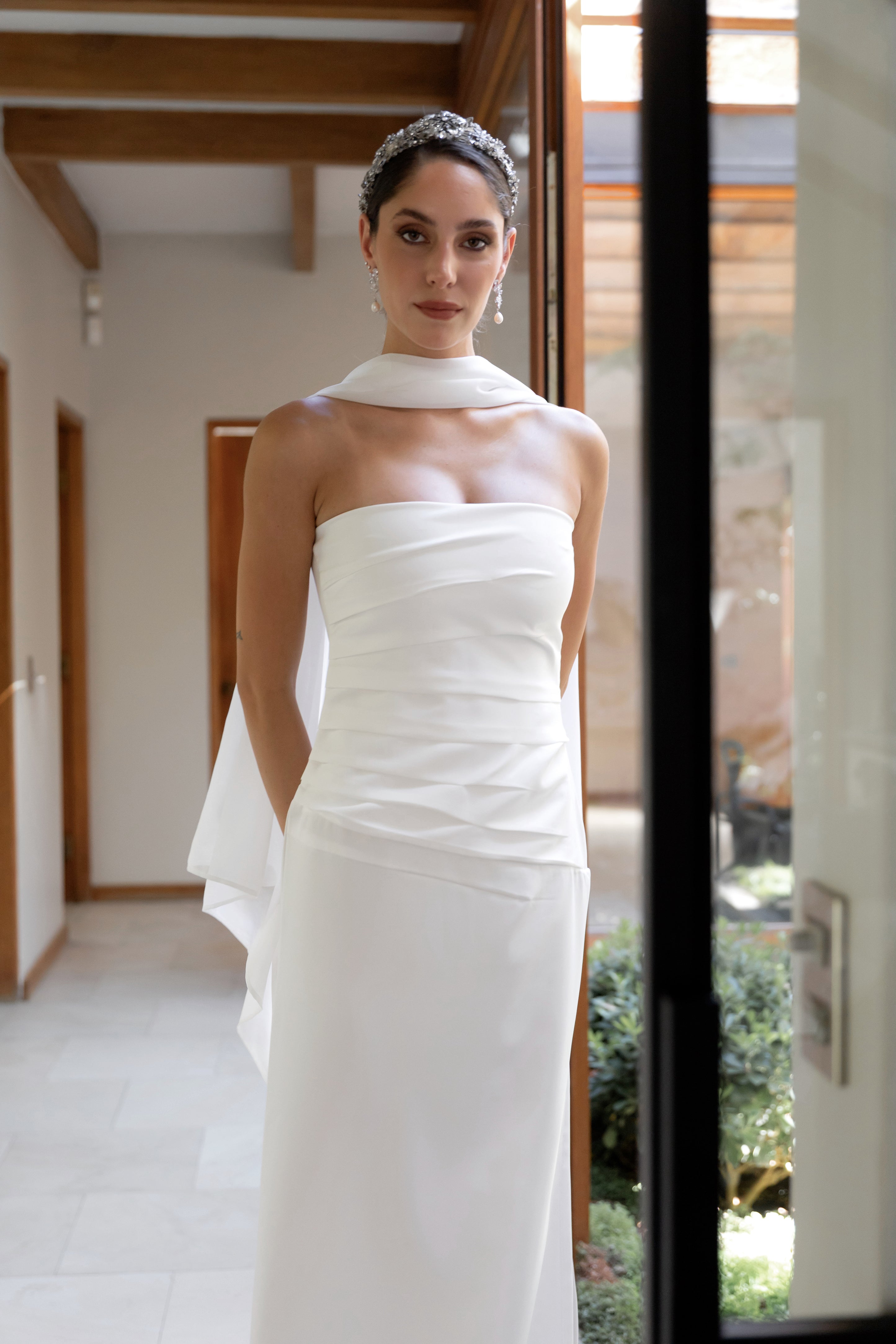 Vestido Fiesta Clarissa Blanco