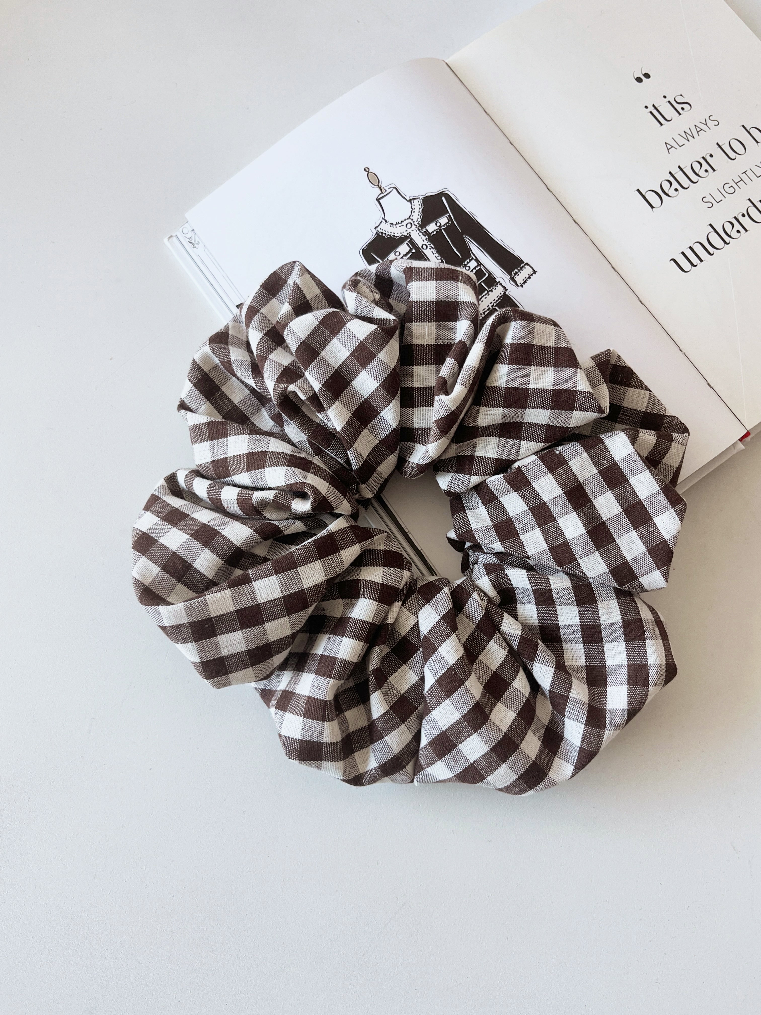 Accesorio Colet Mocca Cuadrillé