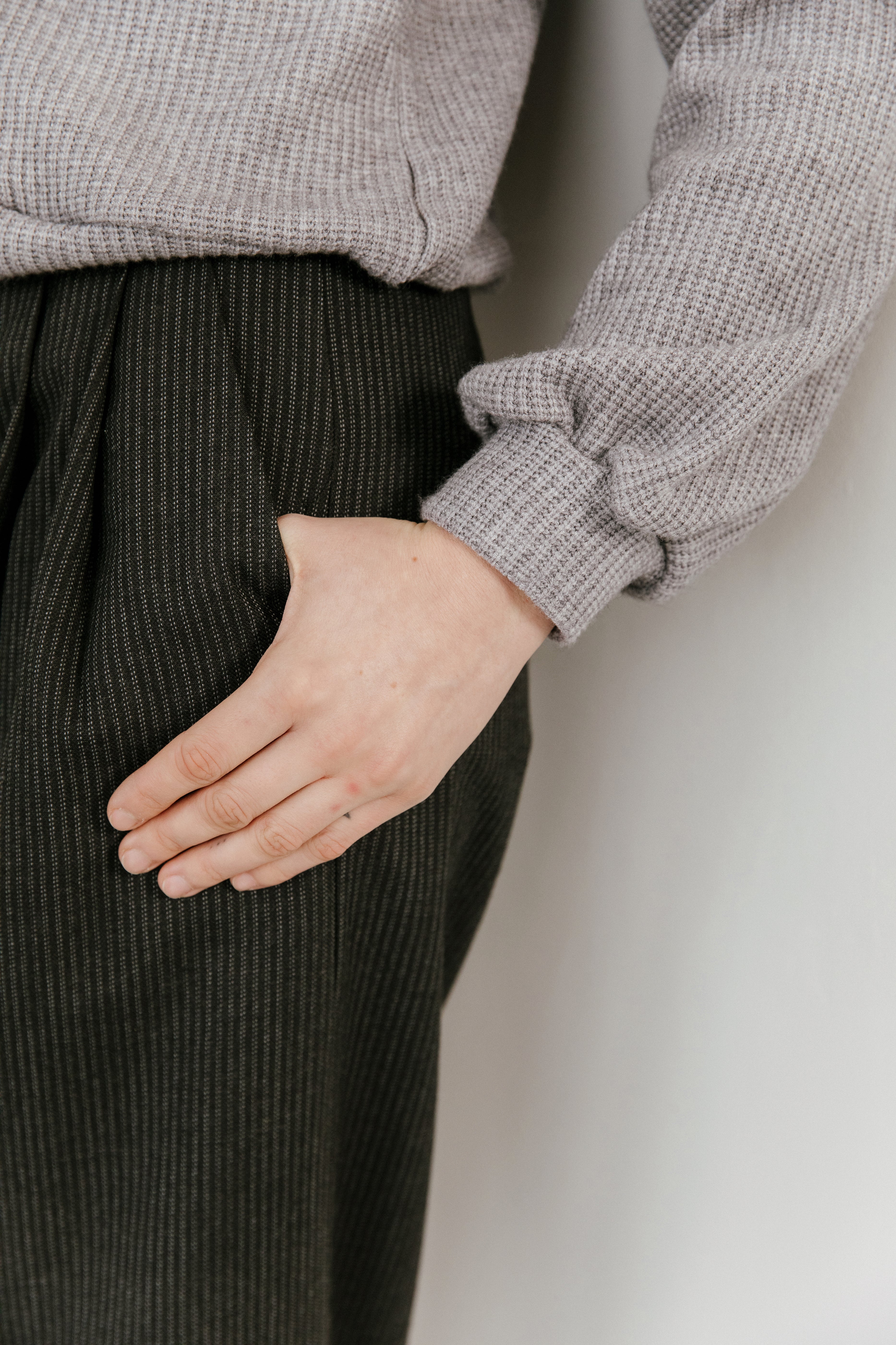 Pantalón Abby Líneas Negro