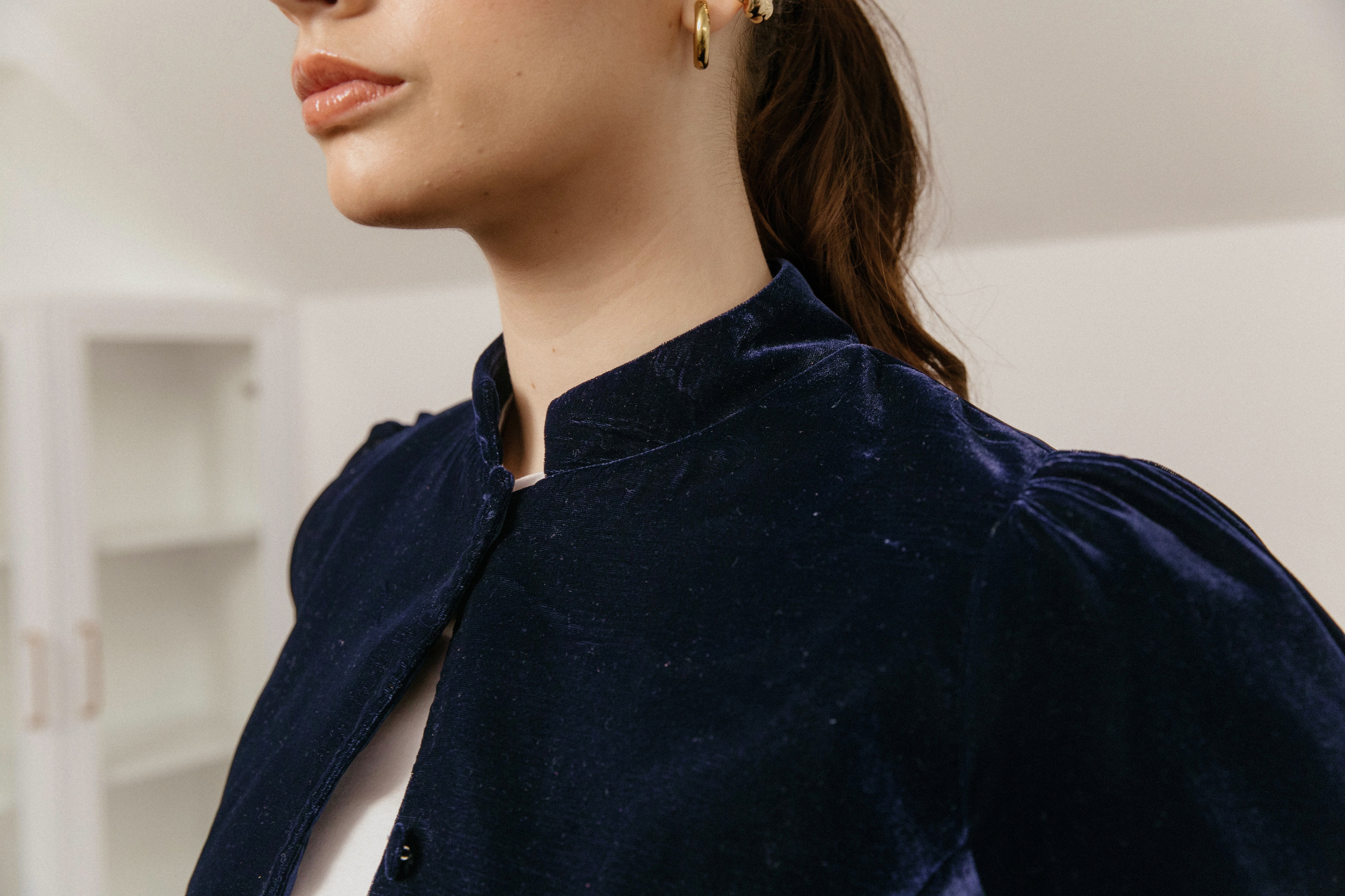 Chaqueta Elegante Allure Azul