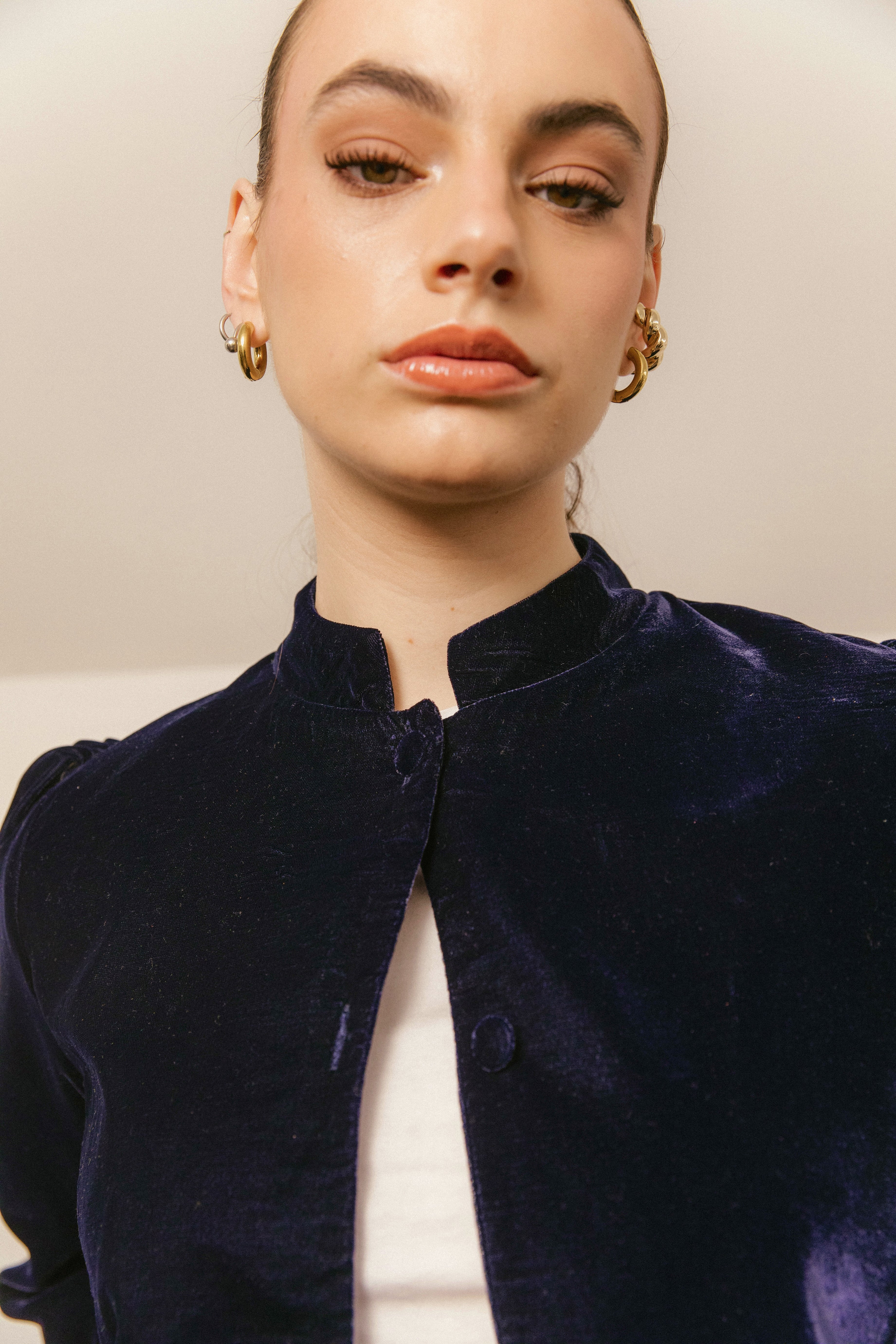 Chaqueta Elegante Allure Azul
