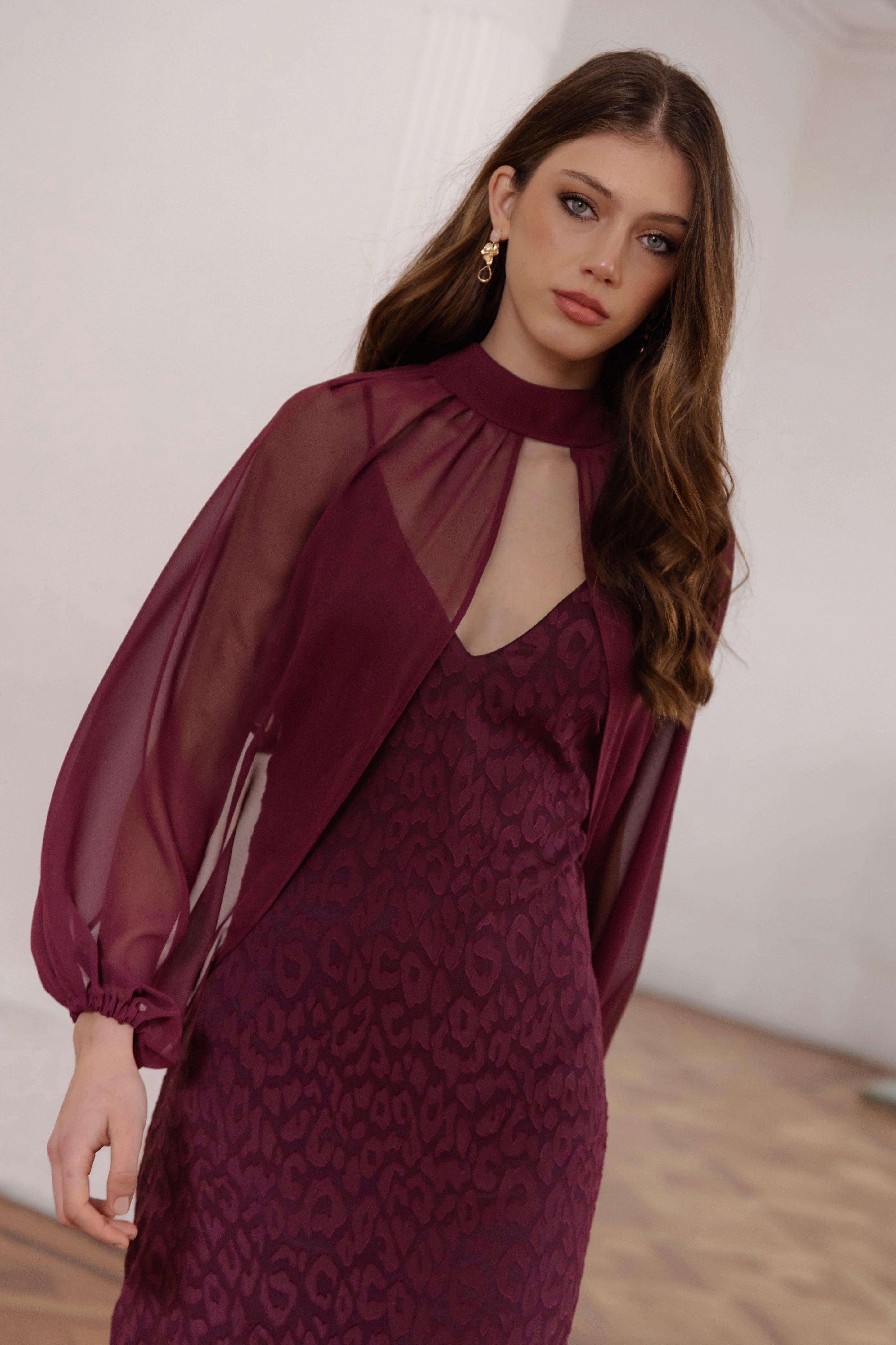 Mangas Flora Morada