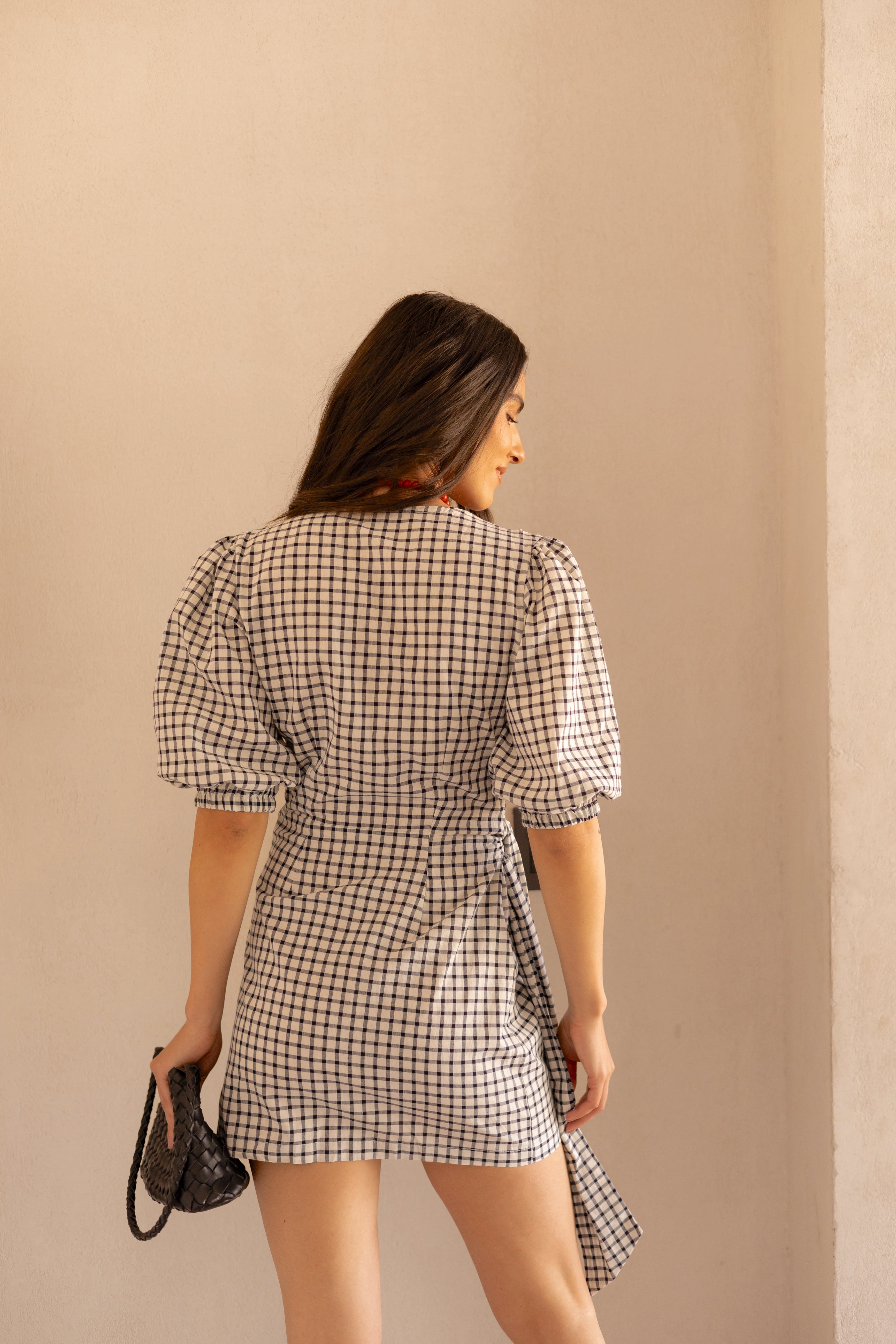 Vestido Día Leonor Cuadrille