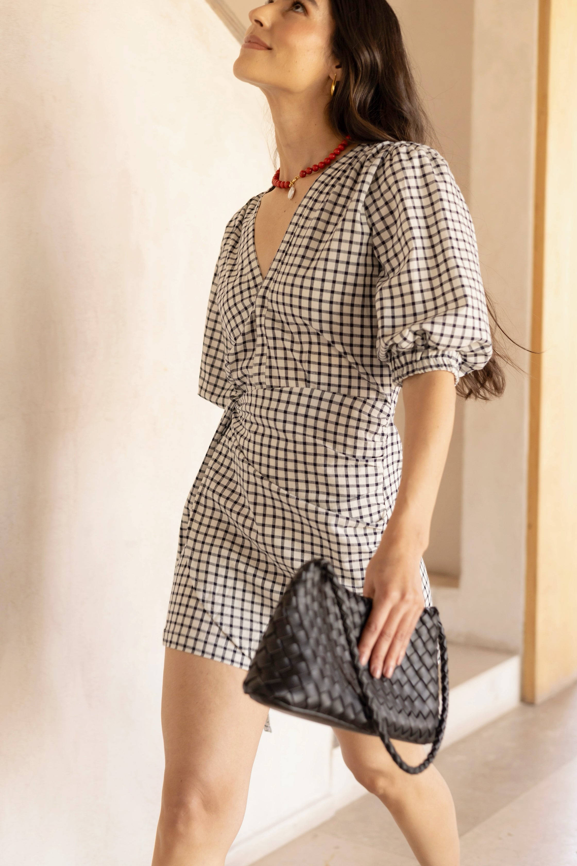 Vestido Día Leonor Cuadrille