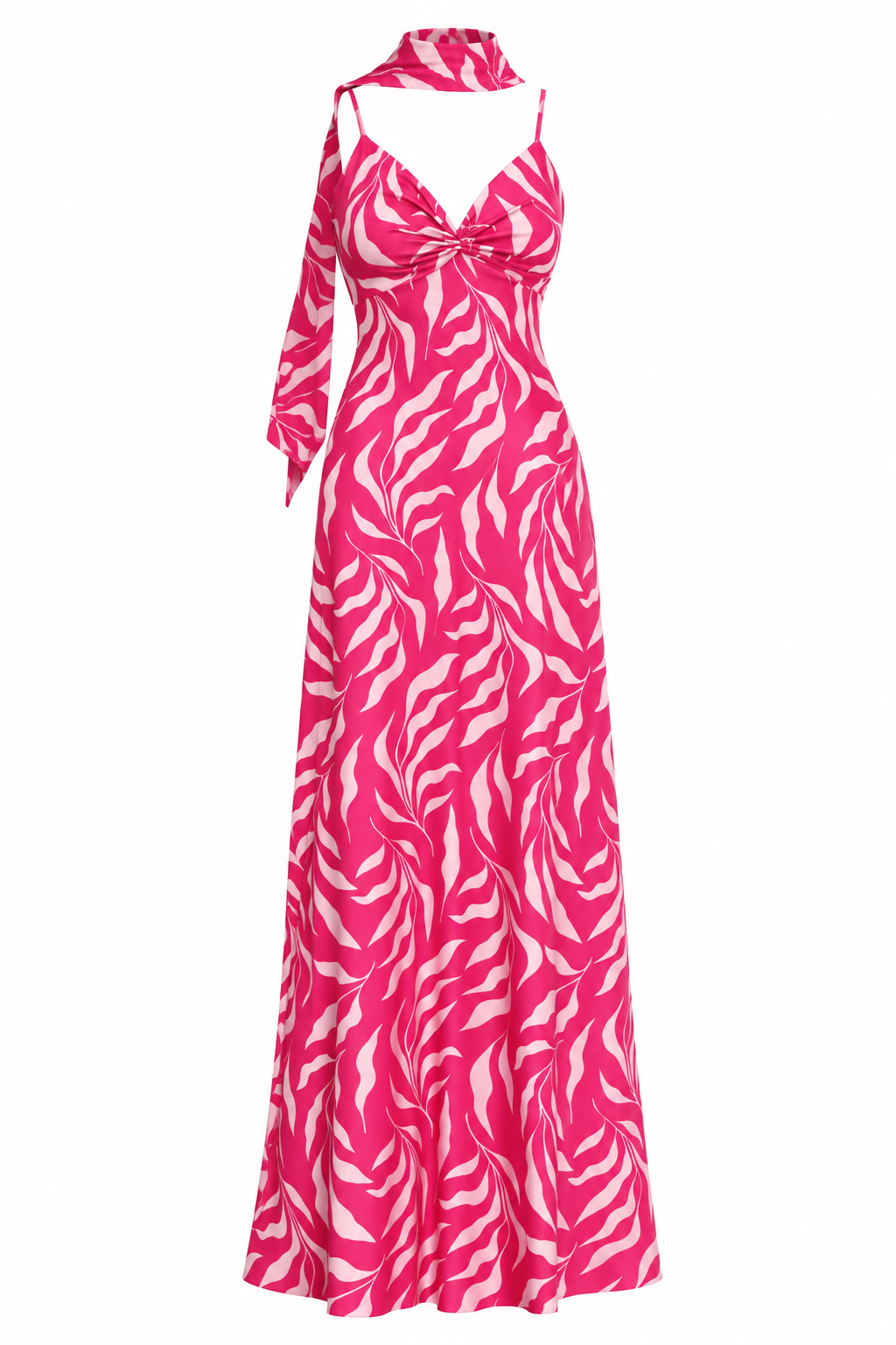 Vestido Fiesta Alba Fucsia