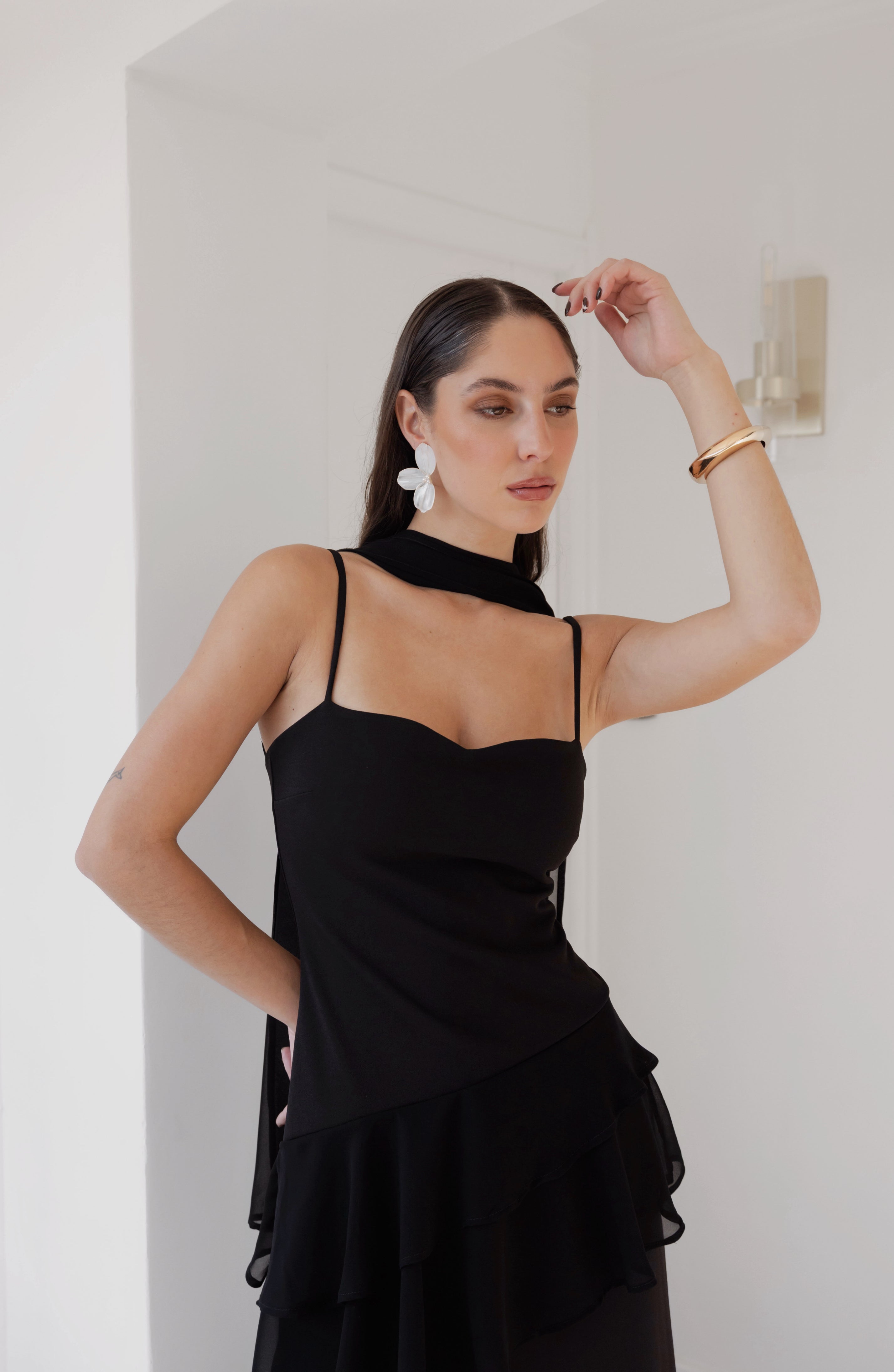 Vestido Fiesta Caetena Negro
