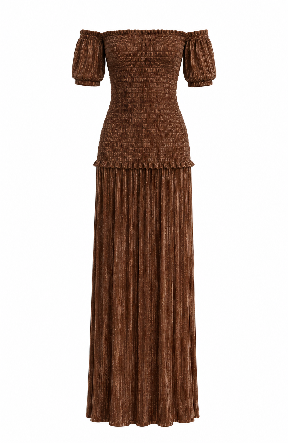Vestido Fiesta Feyre Mocca
