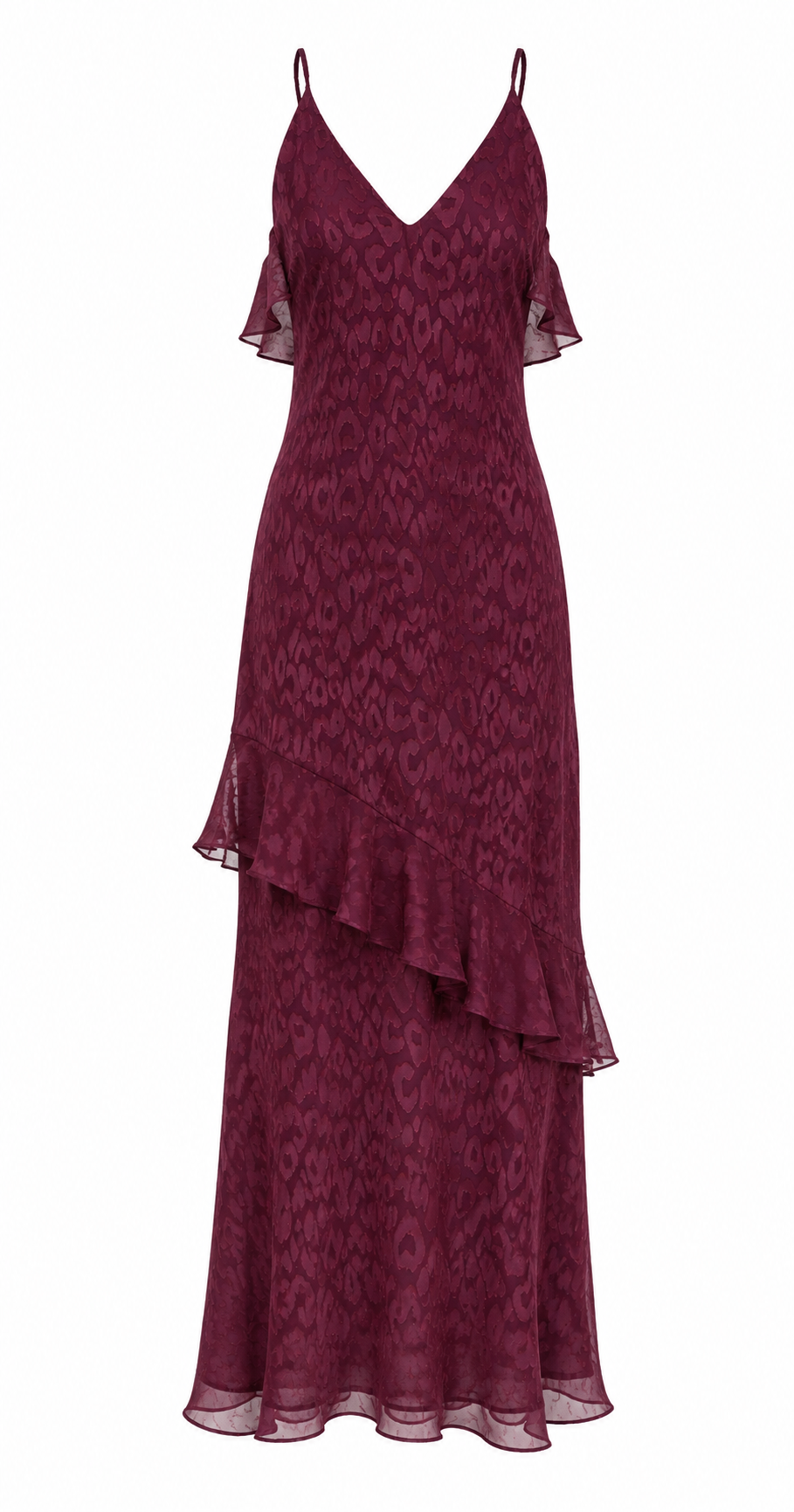 Vestido Azalea Morado Print Fiesta