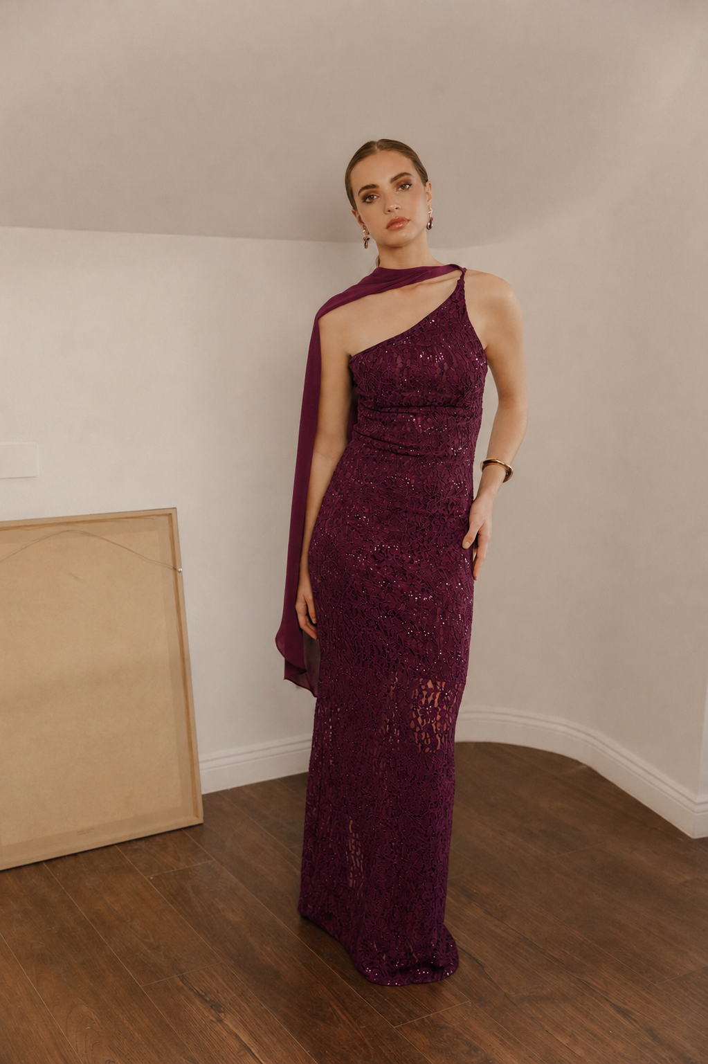 Vestido Fiesta Gema Morado