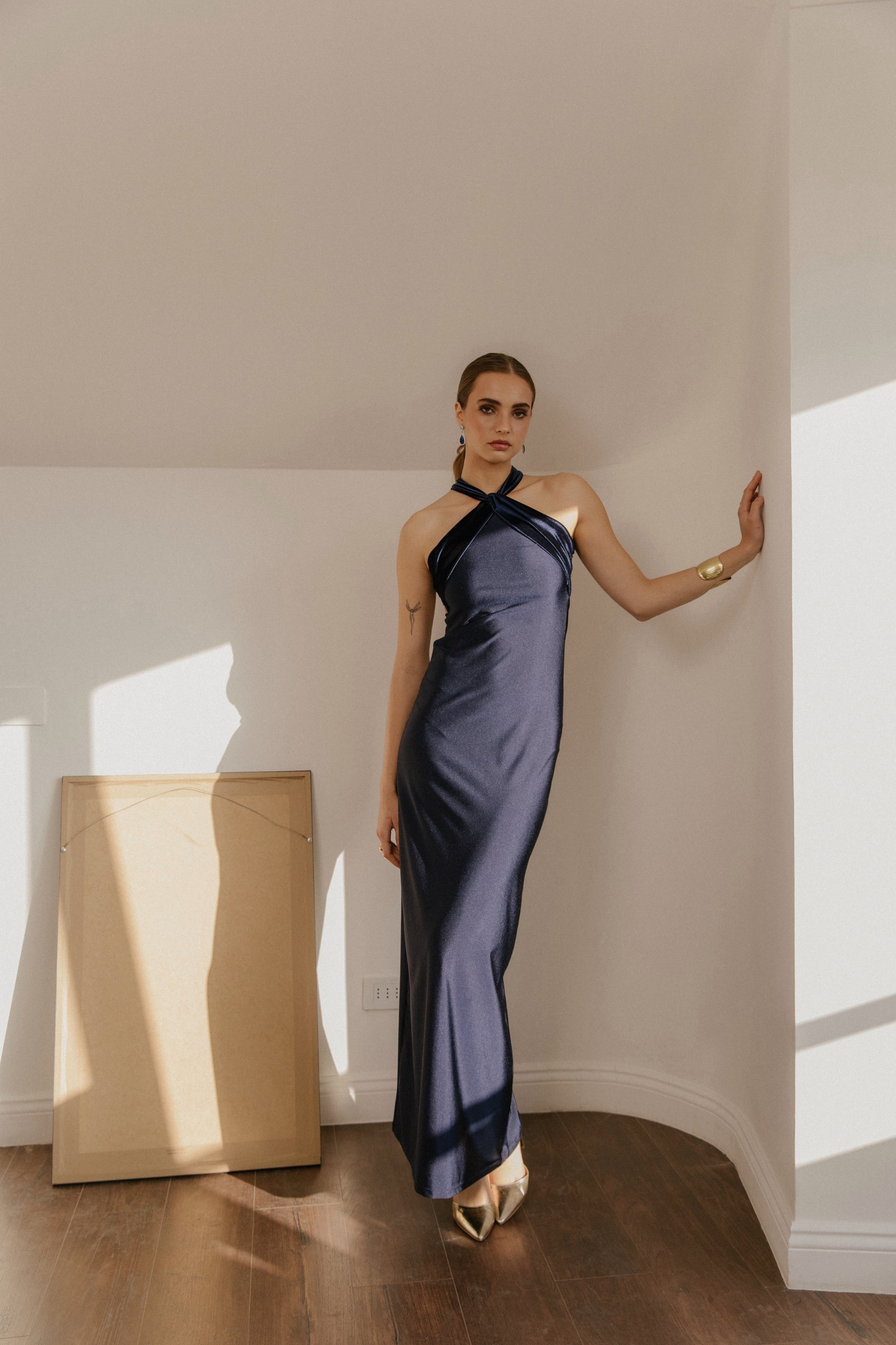 Vestido Fiesta Faustina Azul