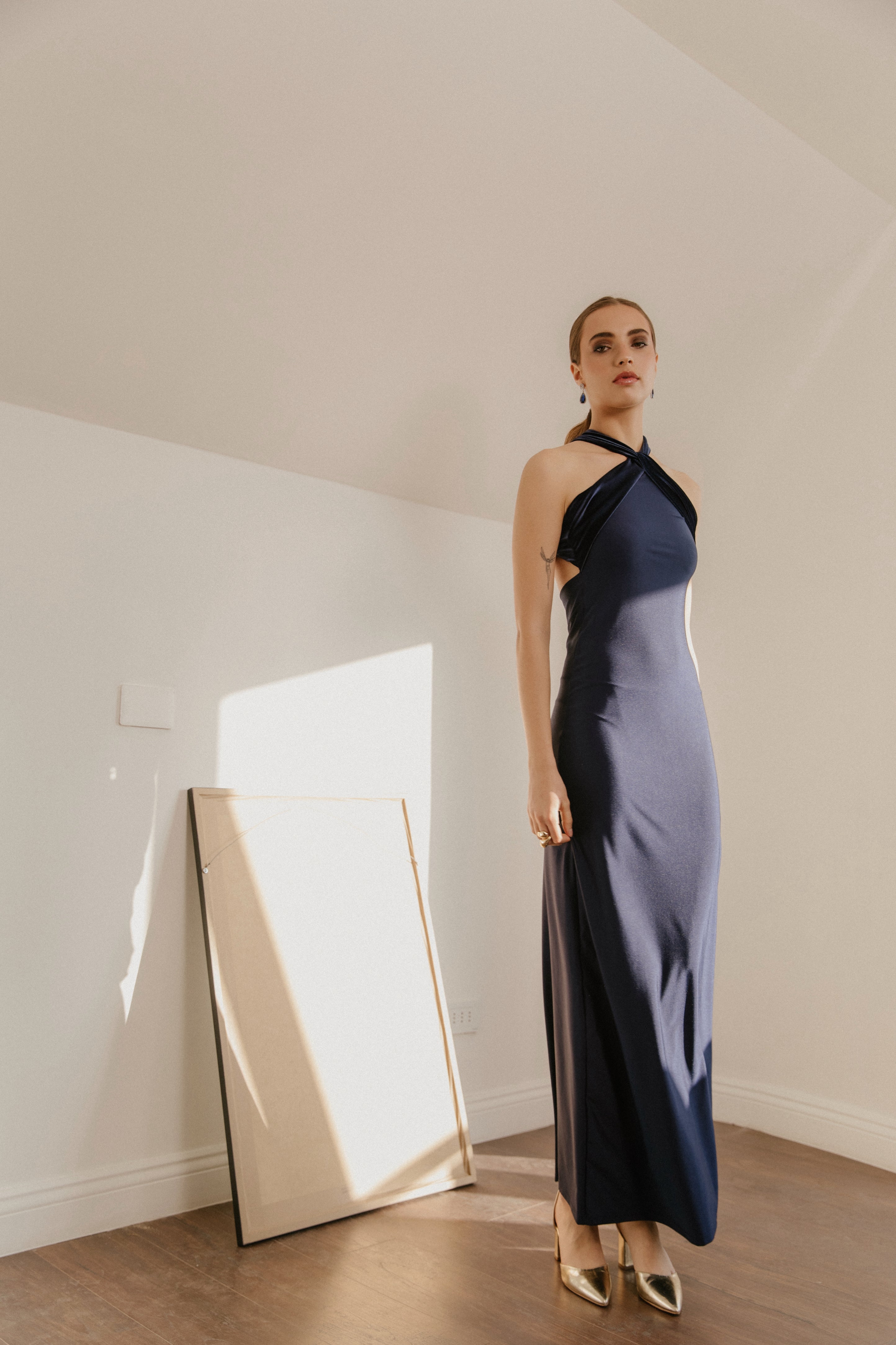 Vestido Fiesta Faustina Azul