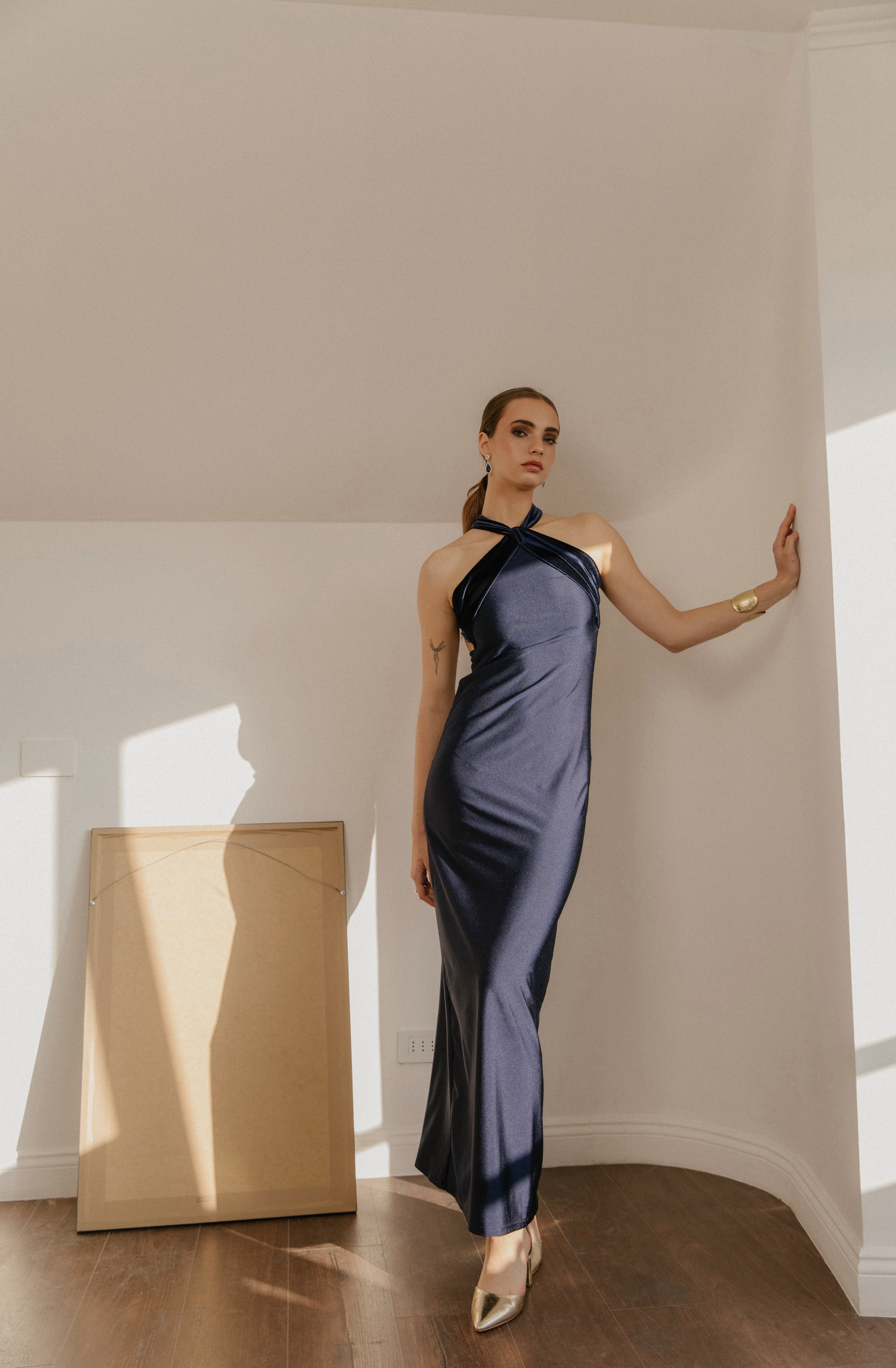 Vestido Fiesta Faustina Azul