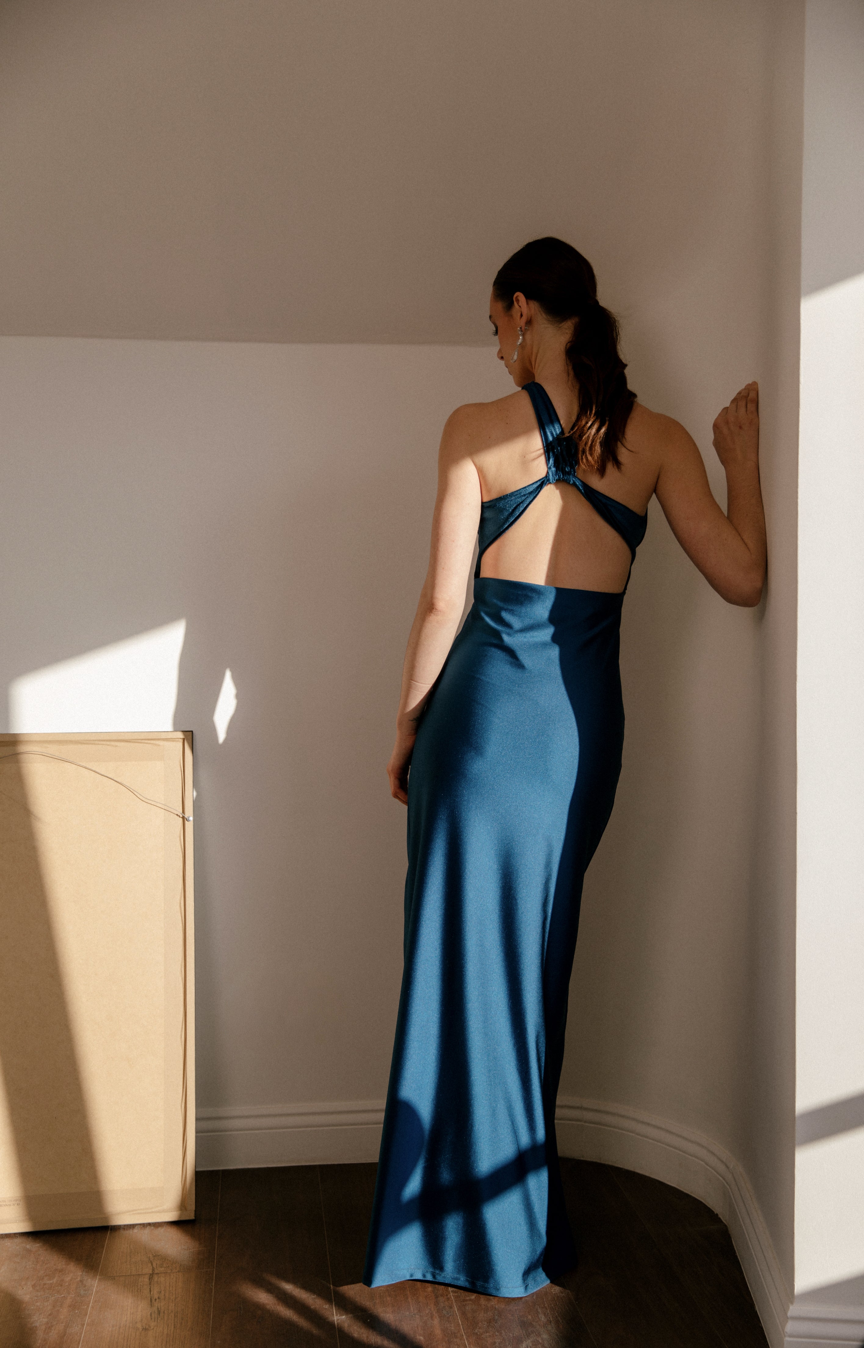 Vestido Faustina Turquesa