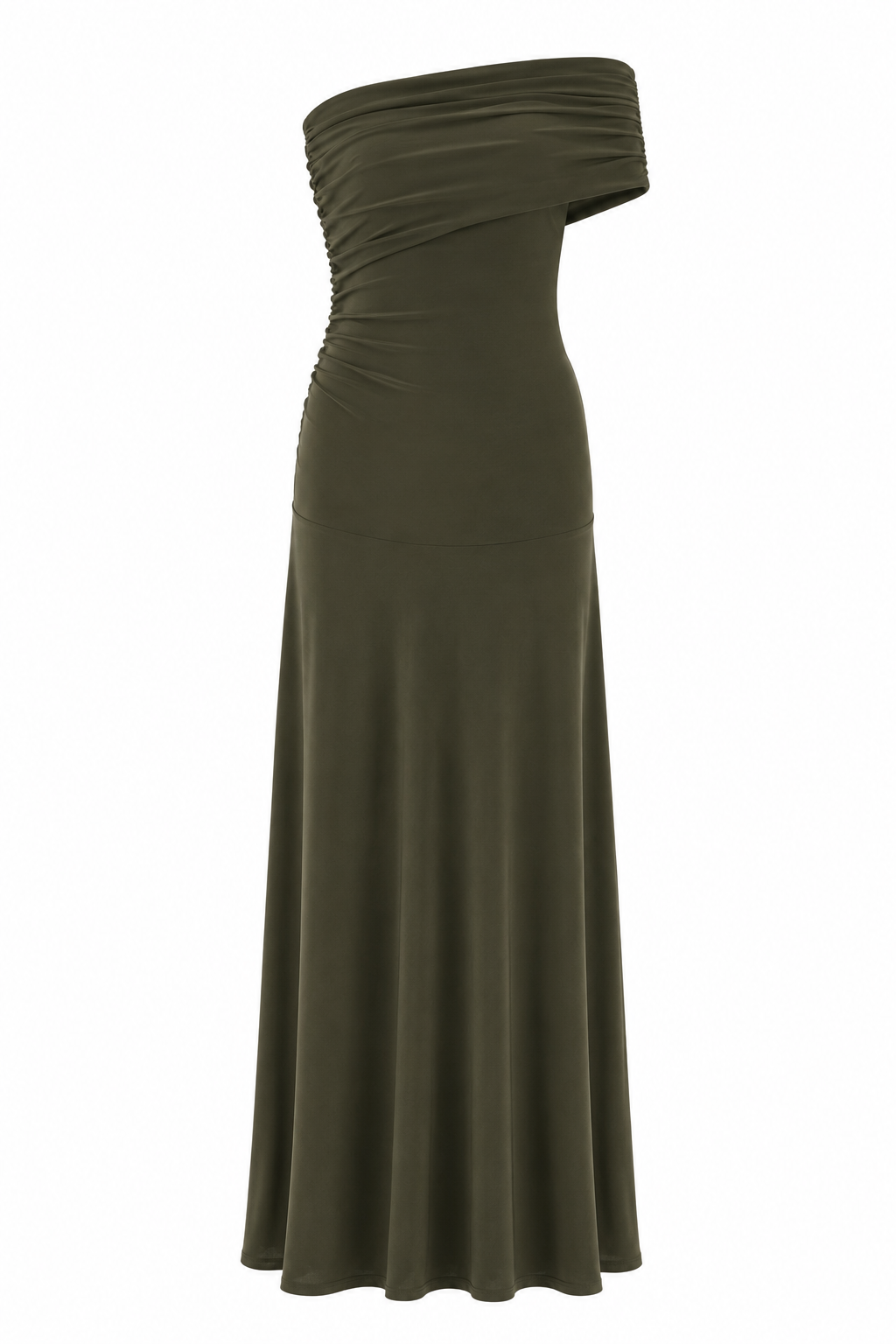 Vestido Fiesta Caroline Verde Oliva