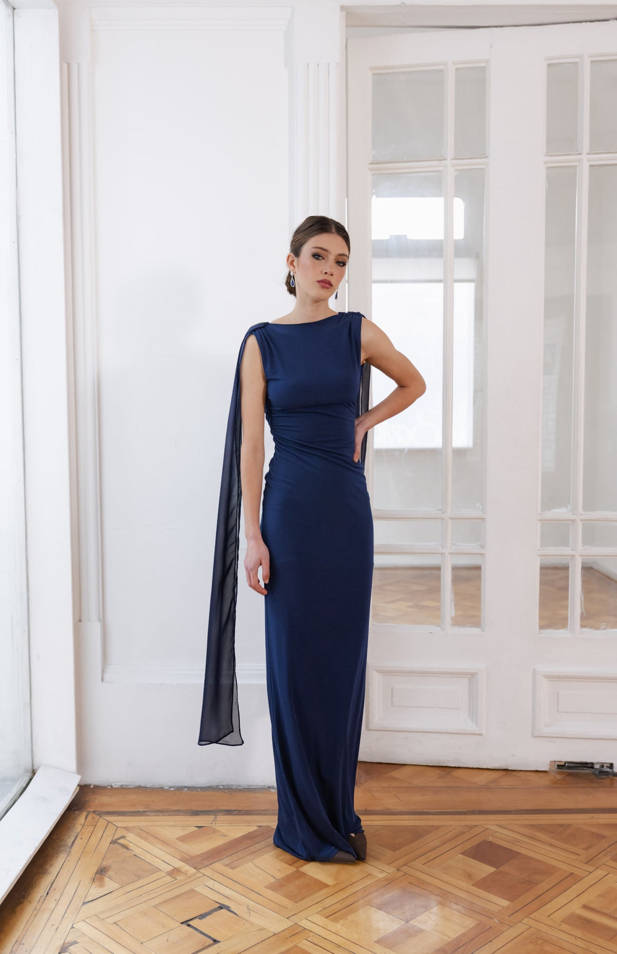 Vestido Fiesta Lilium Azul