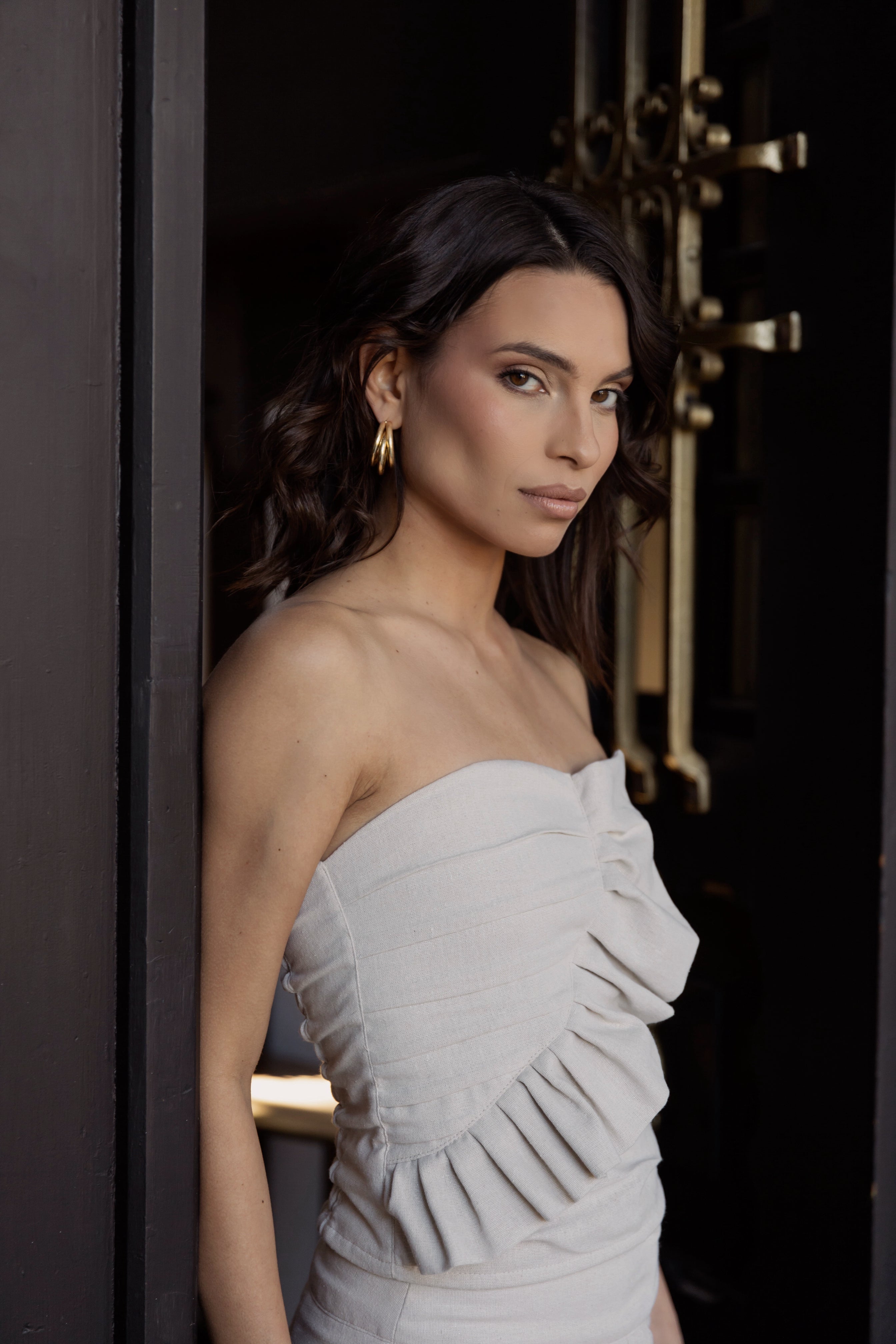 Top Zaira Beige