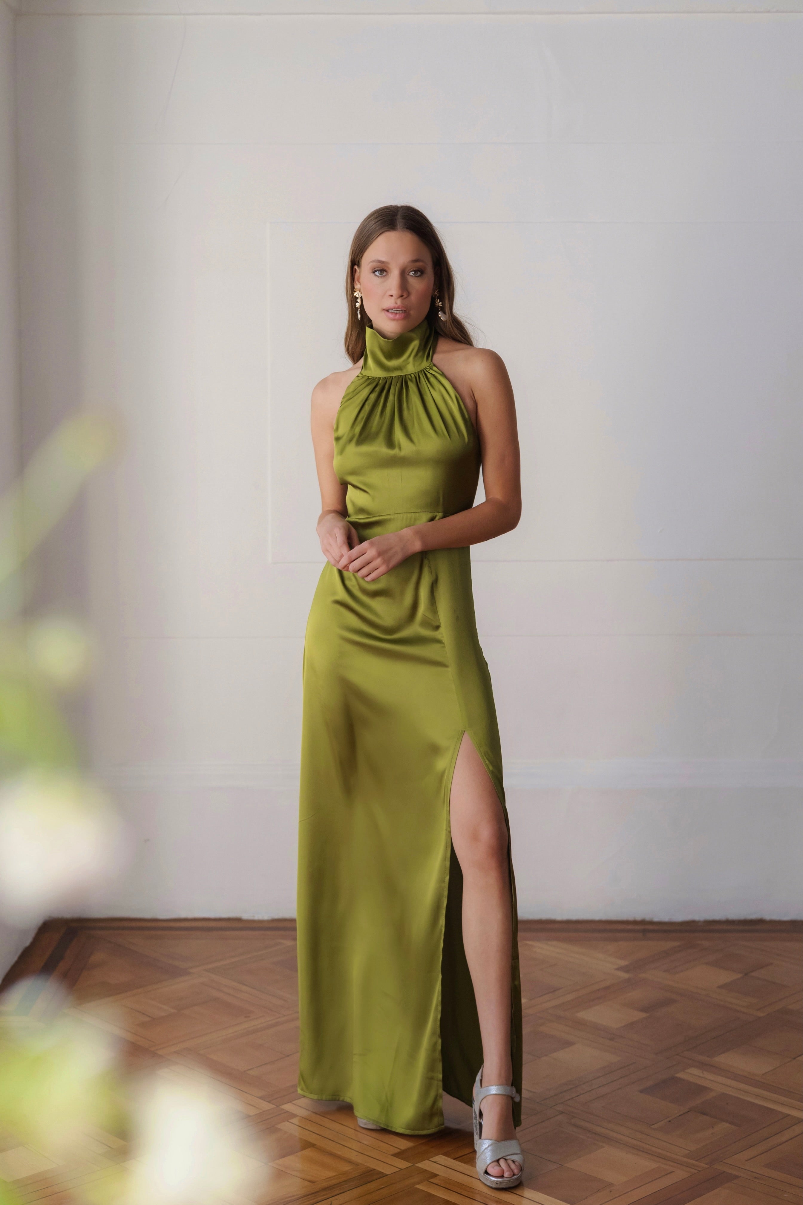 Vestido Vera Verde Lima